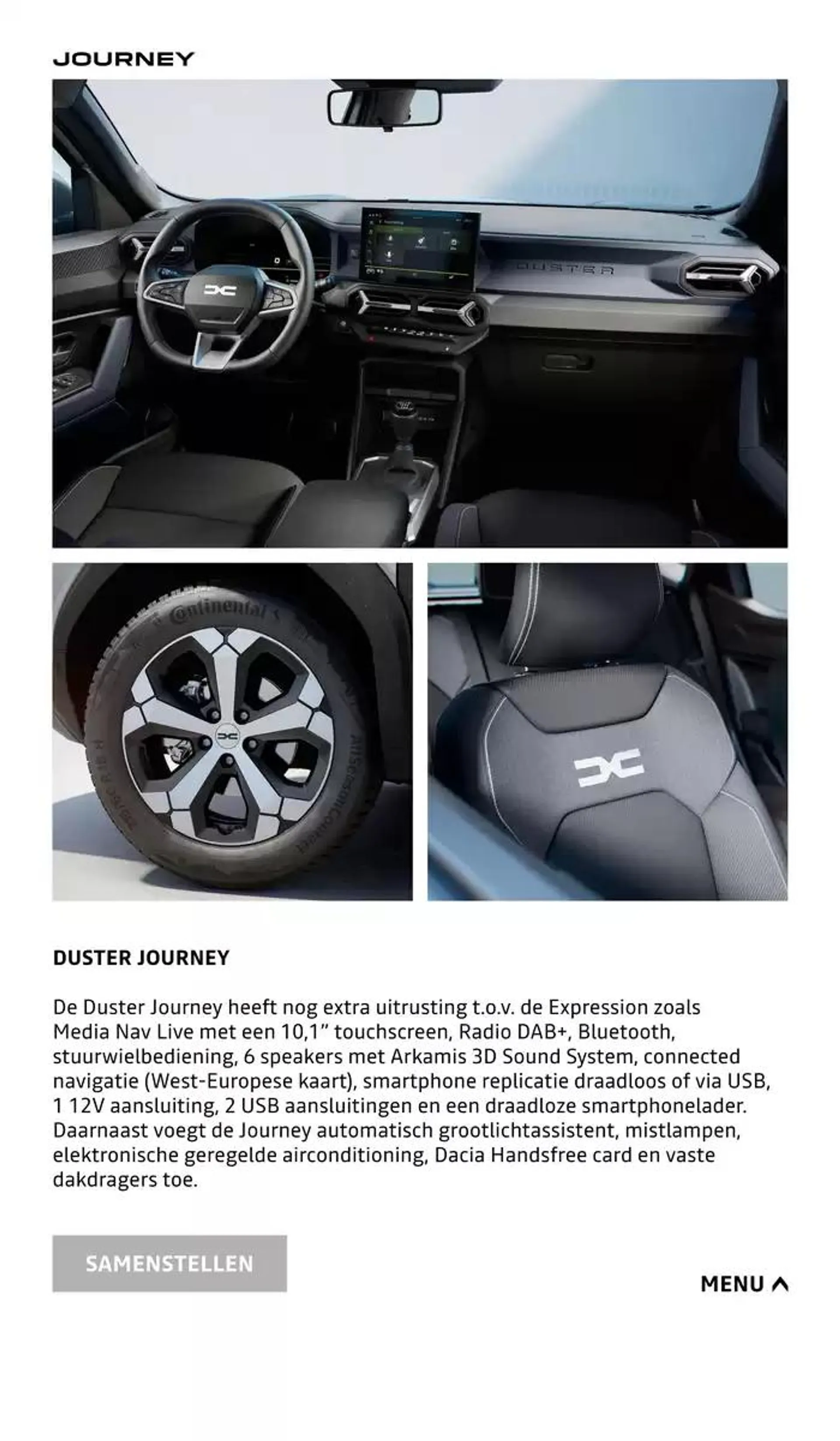 Dacia Duster van 28 november tot 30 juni 2025 - Folder pagina 18