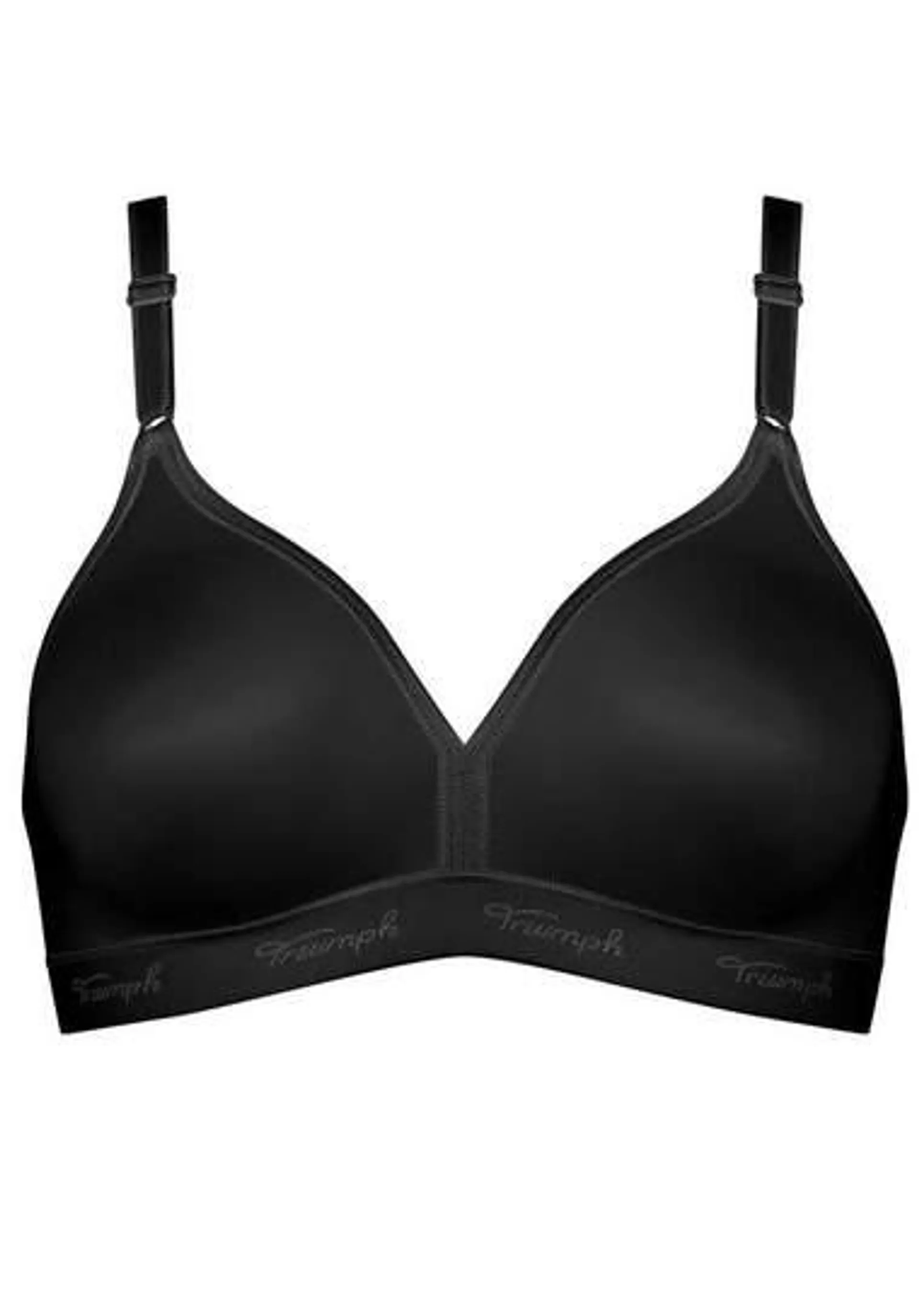 Triumph Bh zonder beugels Microfun N Cup B-D, Basic lingerie