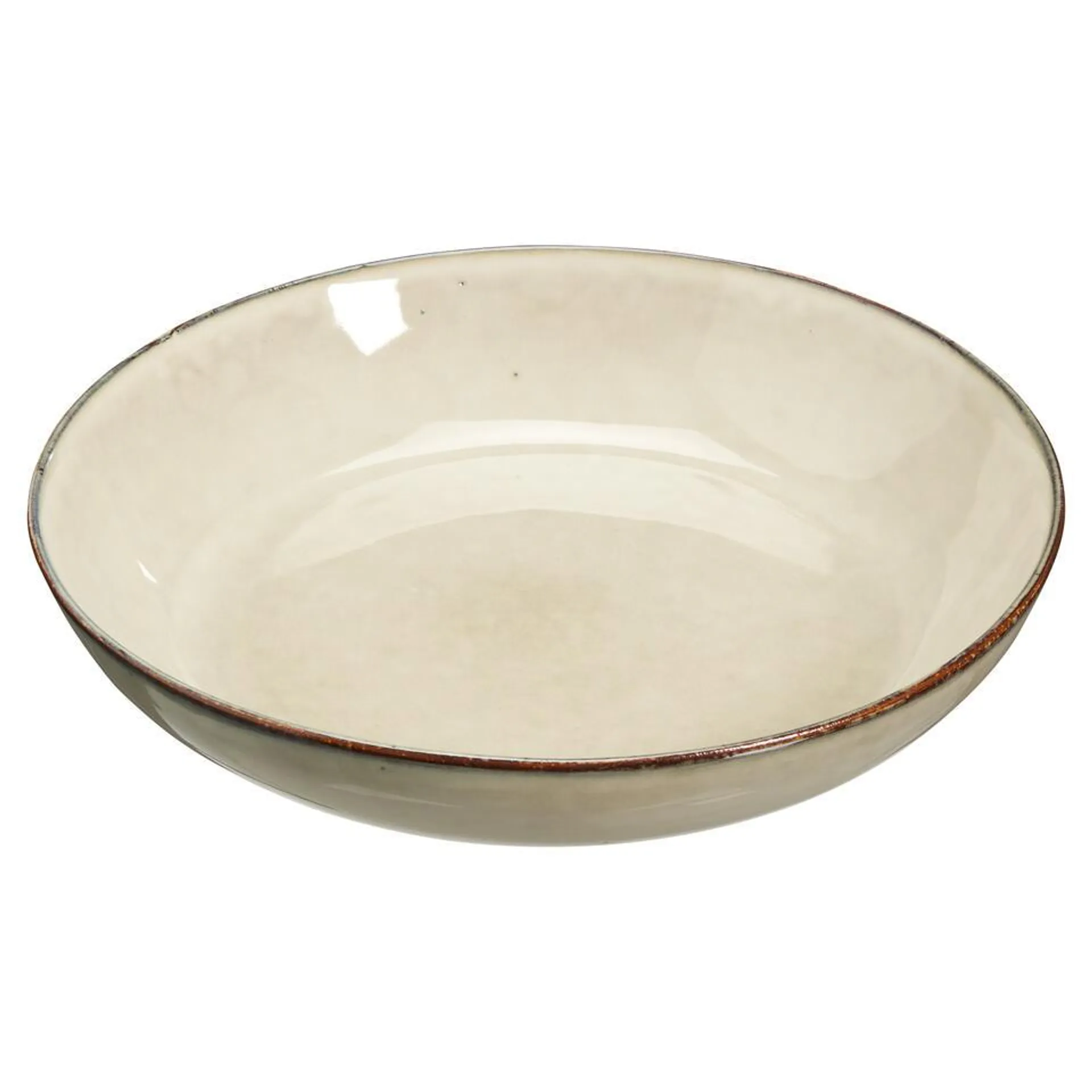 Pastabord Glaze Beige - ⌀23cm