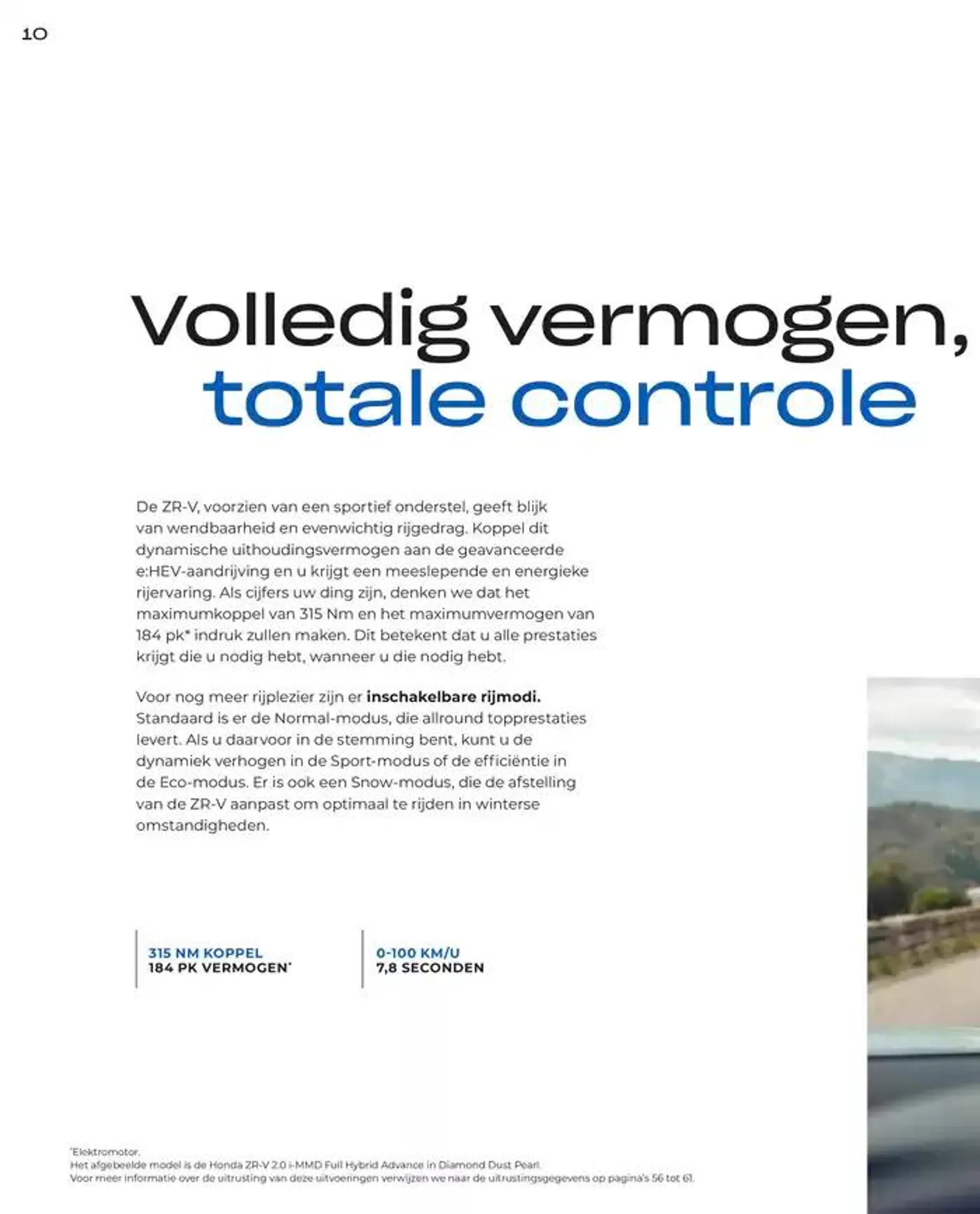 ZR-V  van 19 november tot 30 juni 2025 - Folder pagina 10