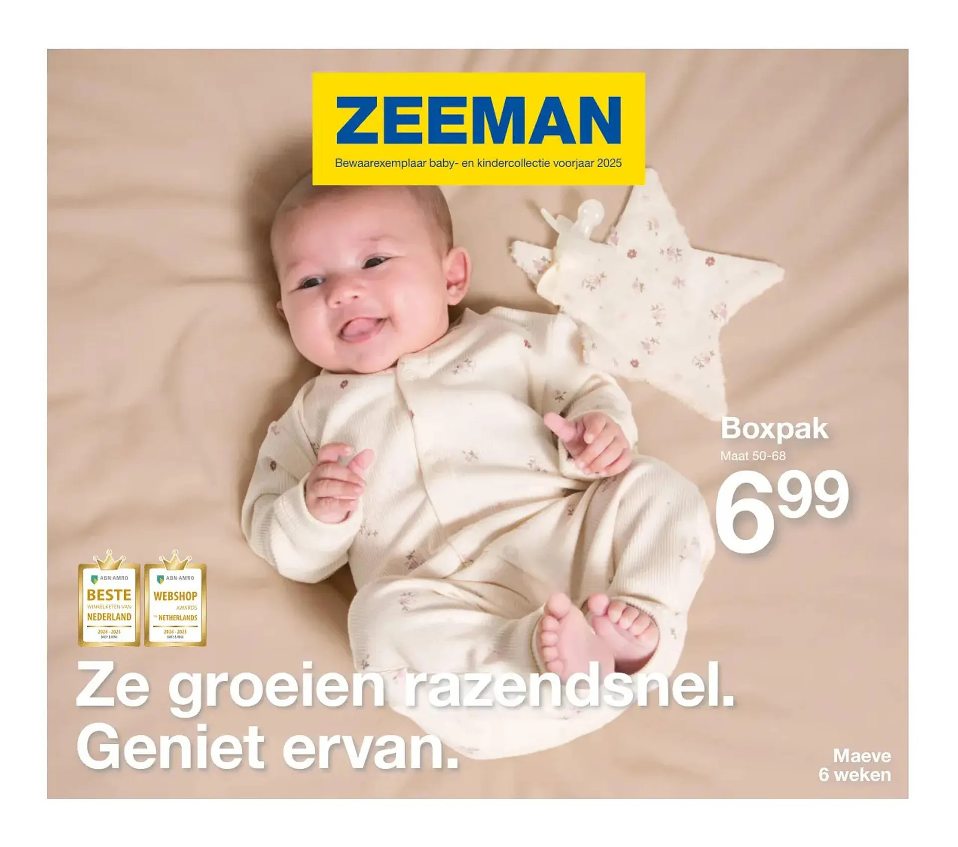 Zeeman folder van 11 februari tot 31 juli 2025 - Folder pagina 1