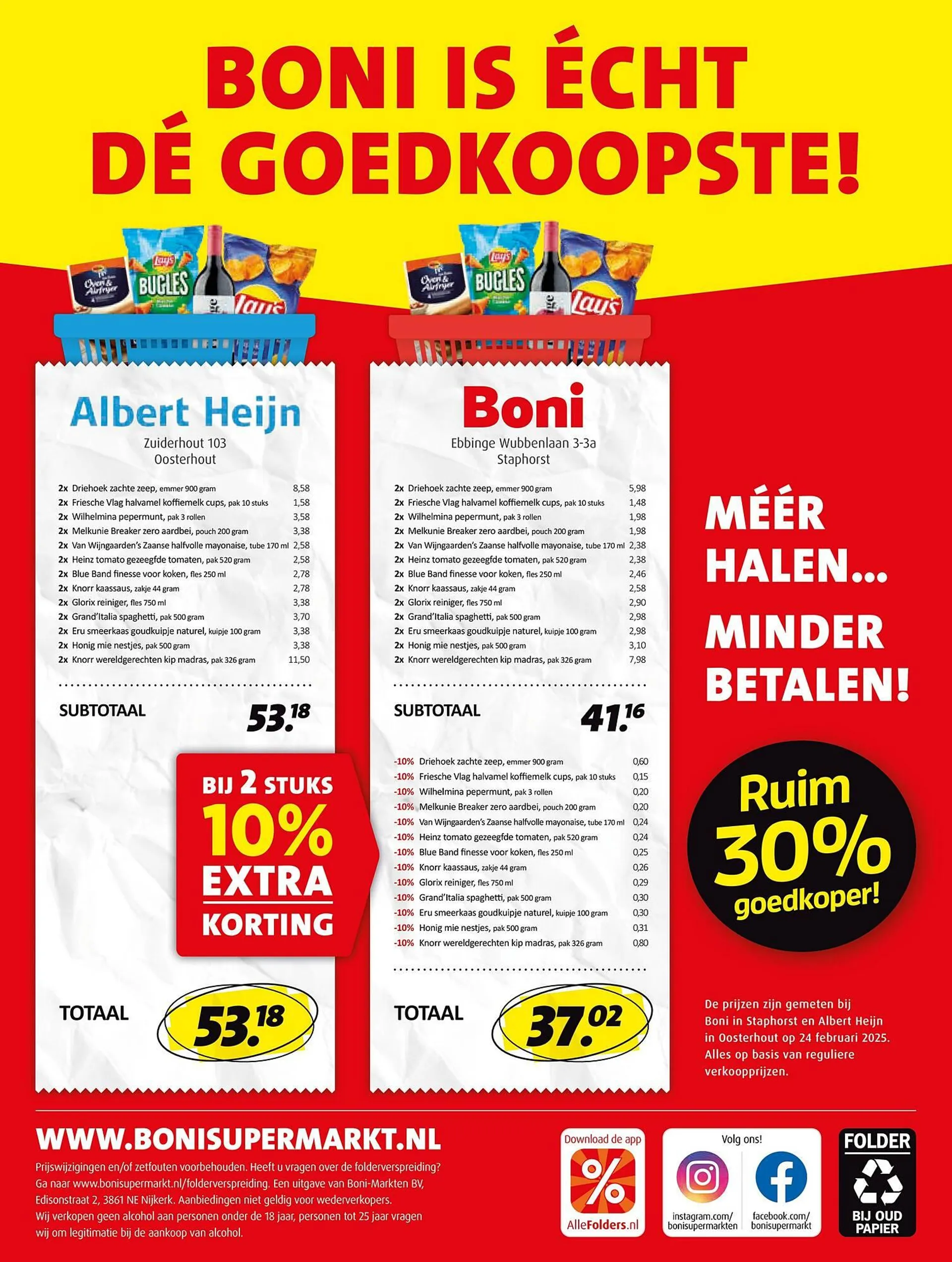 Boni folder van 10 maart tot 16 maart 2025 - Folder pagina 32