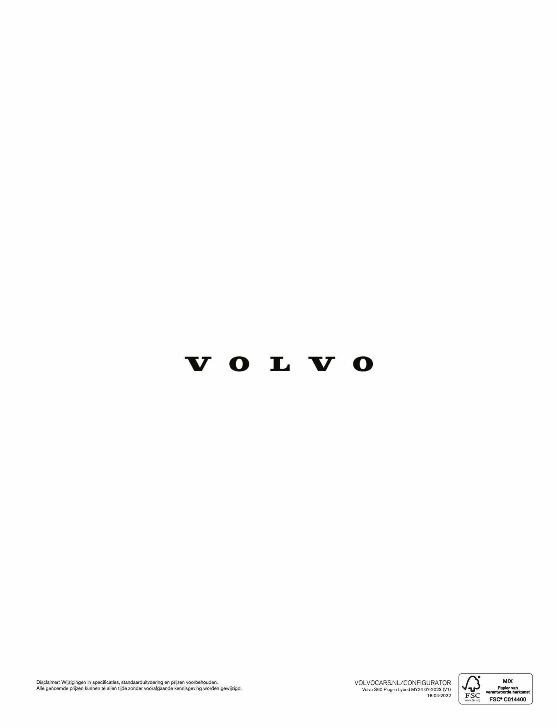 Volvo S60 Folder - 18