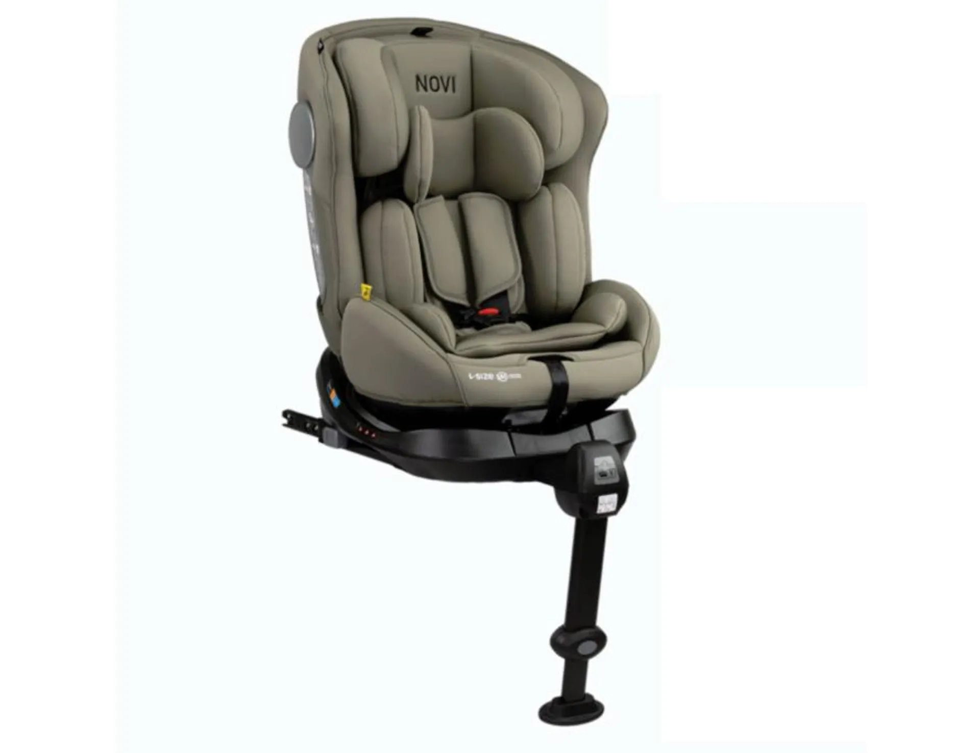 Autostoel Novi Baby® David 2.0 Premium I-Size 360° Dark Taupe