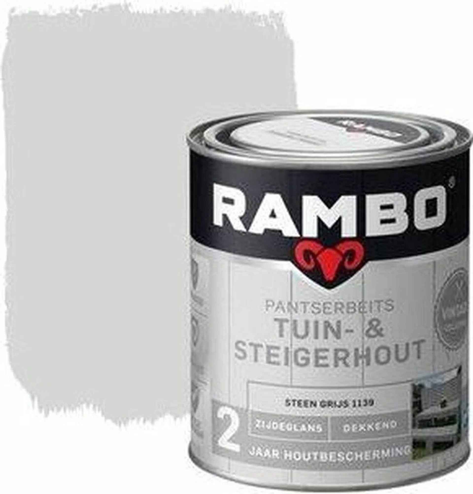 Rambo Pantserbeits Tuin- & Steigerhout Steen Grijs 1139
