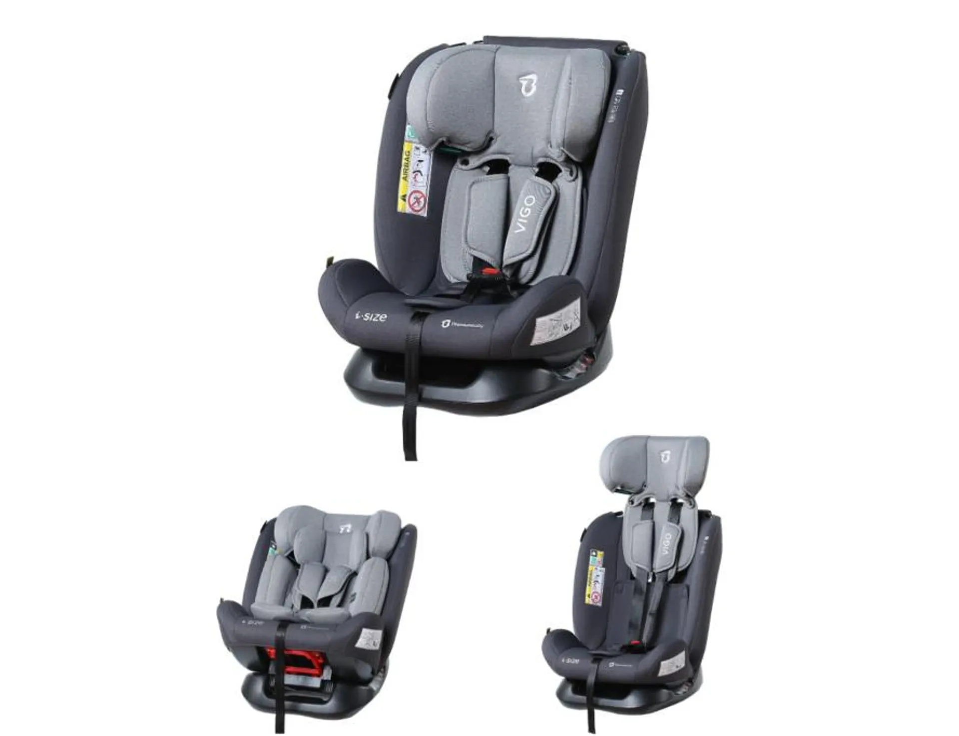 Autostoel Titanium Baby Vigo I-Size Grey