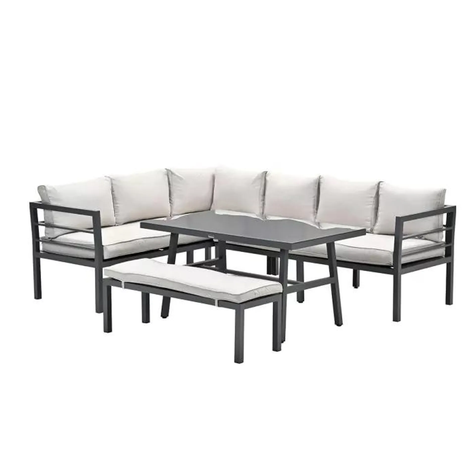 Blakes lounge dining set 4-delig - desert sand