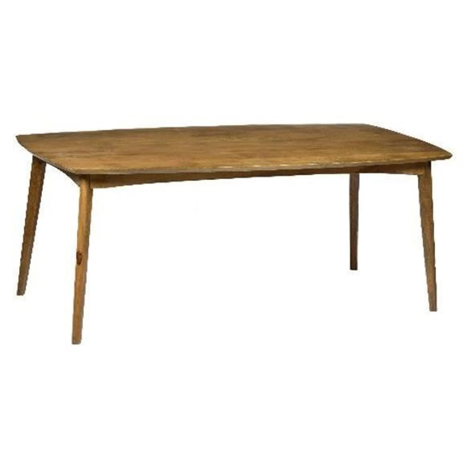 Duverger® Nostalgic retro - Eettafel - mangohout - bruin - L 200cm