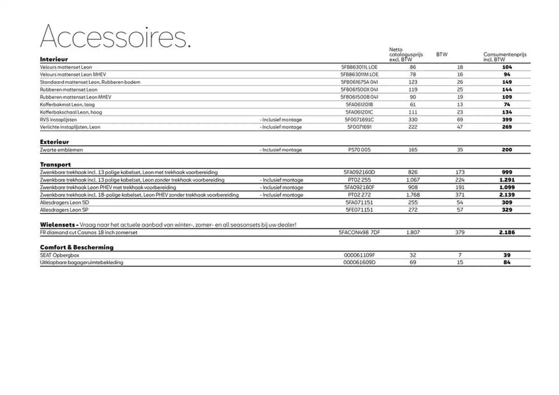 SEAT Leon van 17 oktober tot 17 oktober 2025 - Folder pagina 12