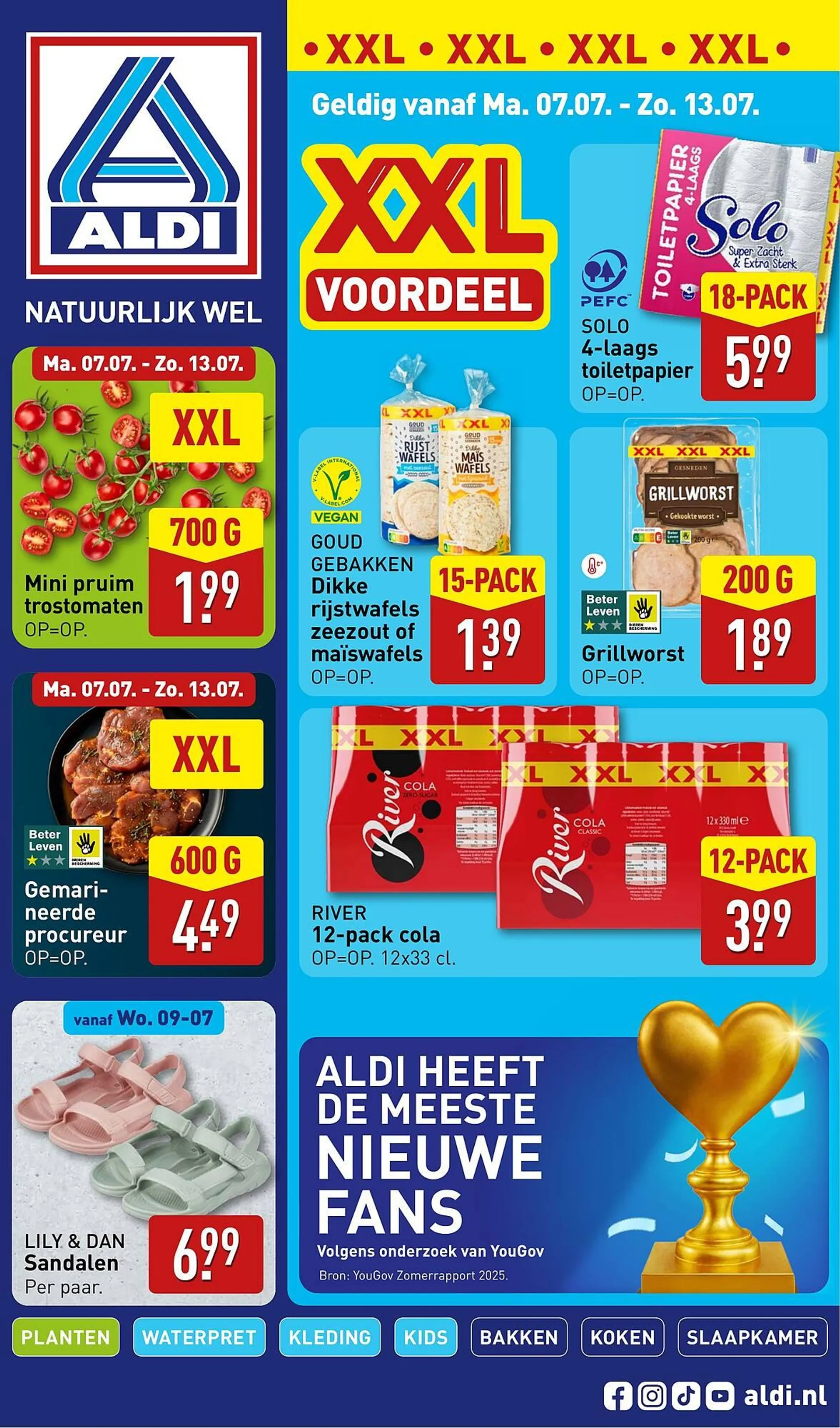 ALDI folder van 7 juli tot 13 juli 2025 - Folder pagina 1