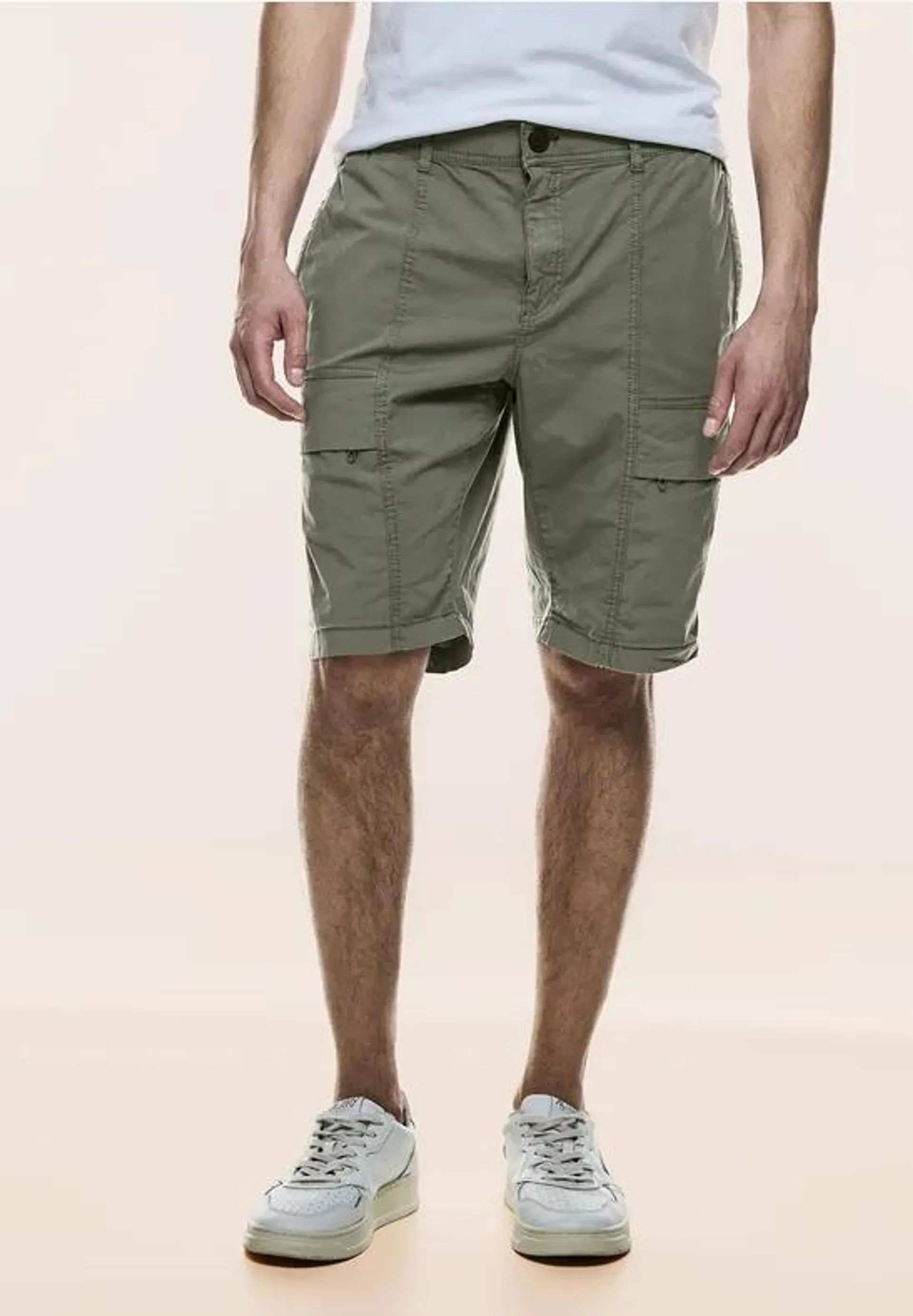 Relaxed fit cargoshort