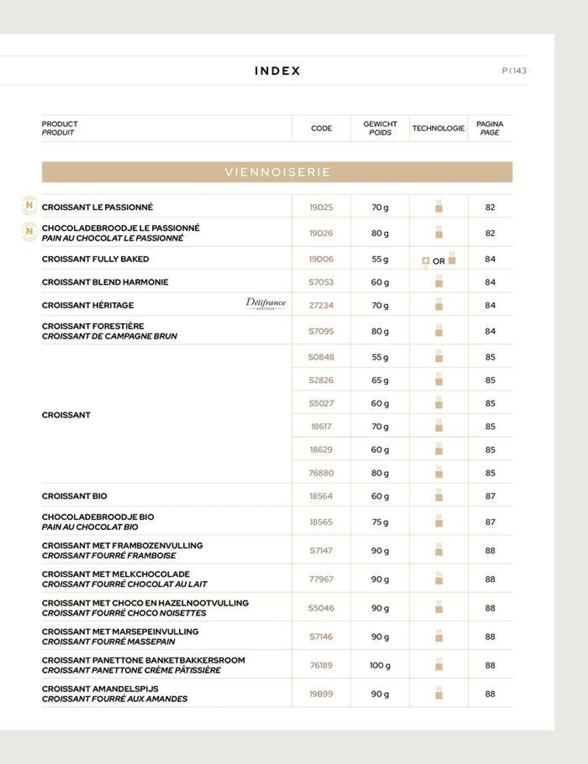 Delifrance Benelux 2024 van 20 september tot 22 december 2024 - Folder pagina 143