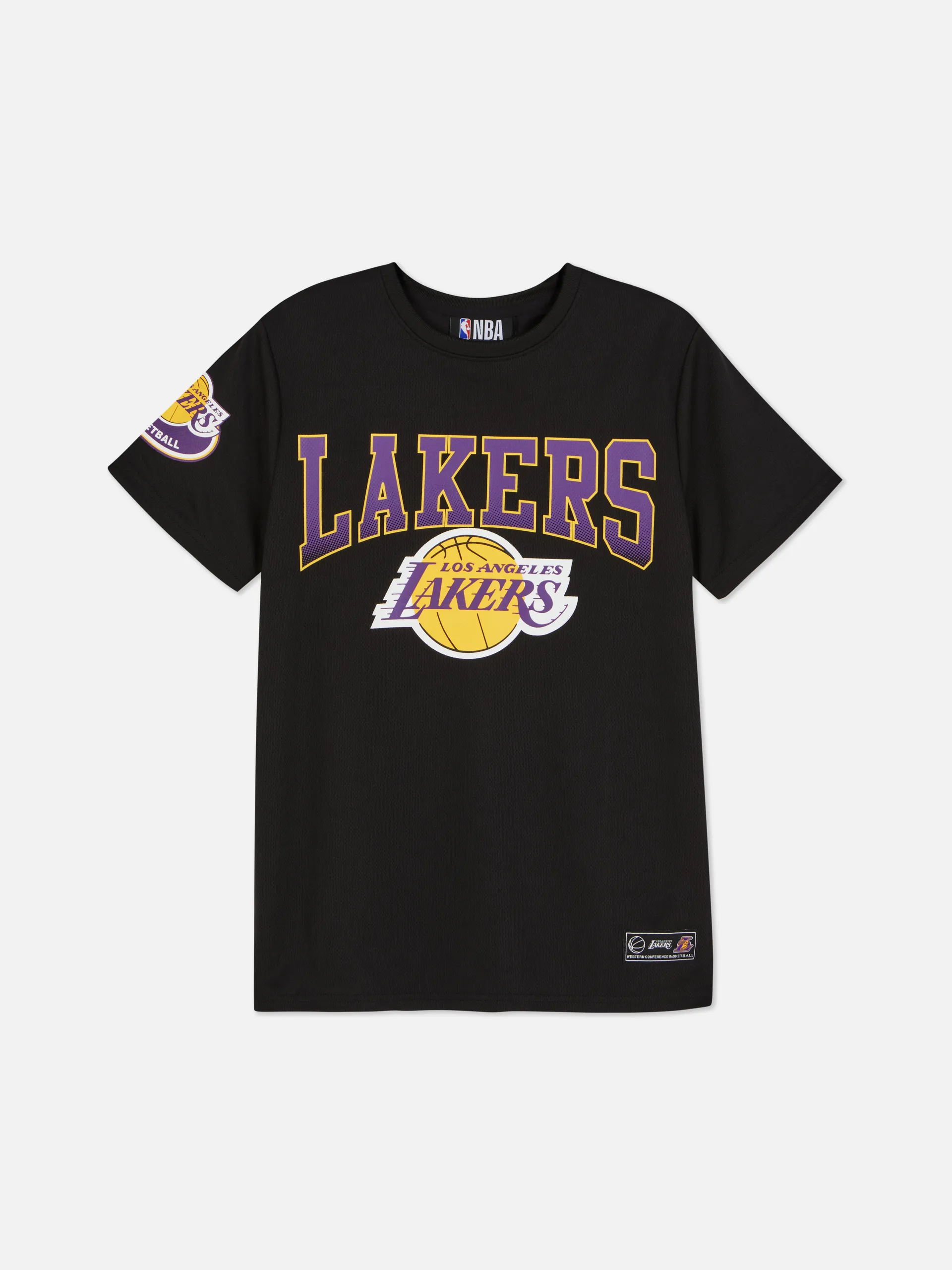 T-shirt met grafische scène NBA Los Angeles Lakers