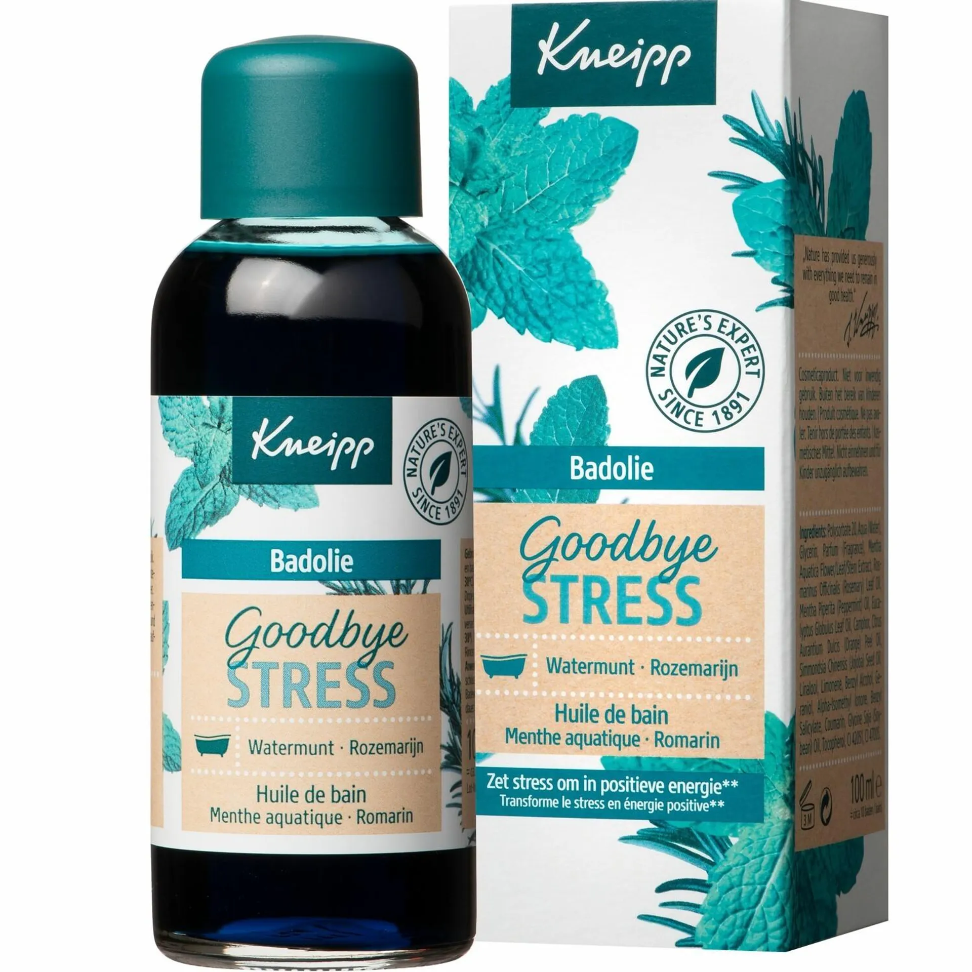 Kneipp Goodbye stress badolie 100 milliliter