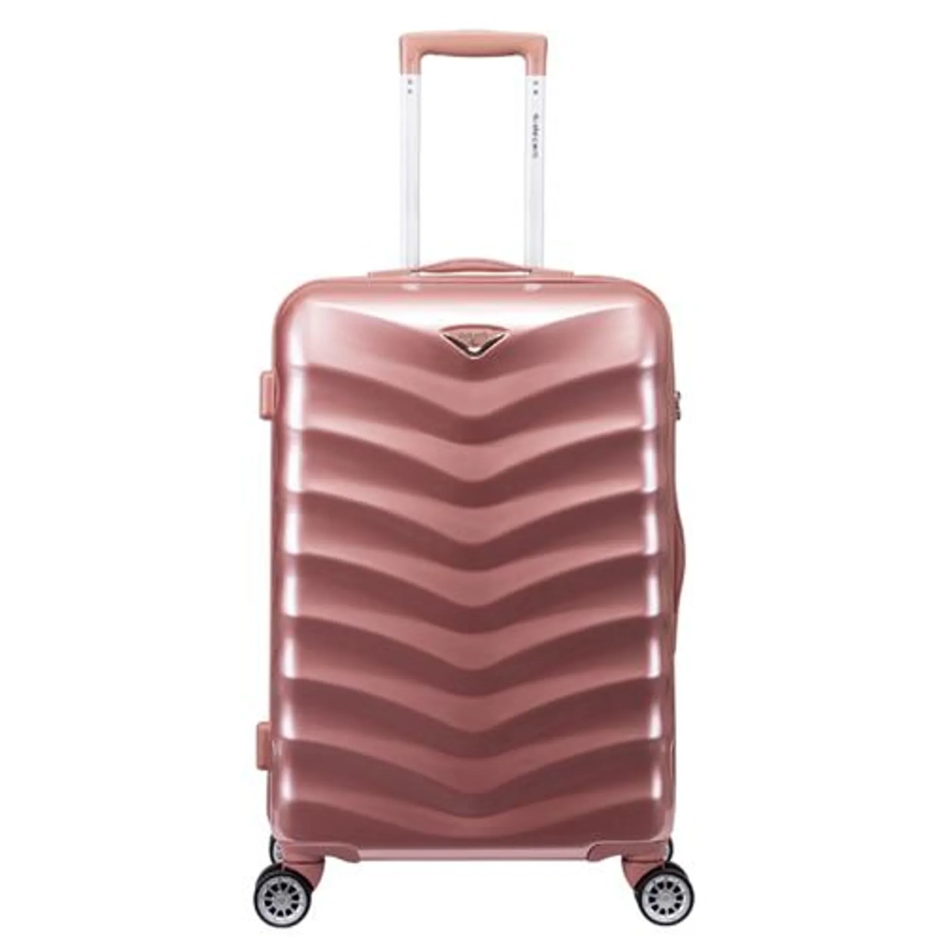 Harde Koffer / Trolley / Reiskoffer 67 cm (Medium) Exclusivo-One Pastelroze