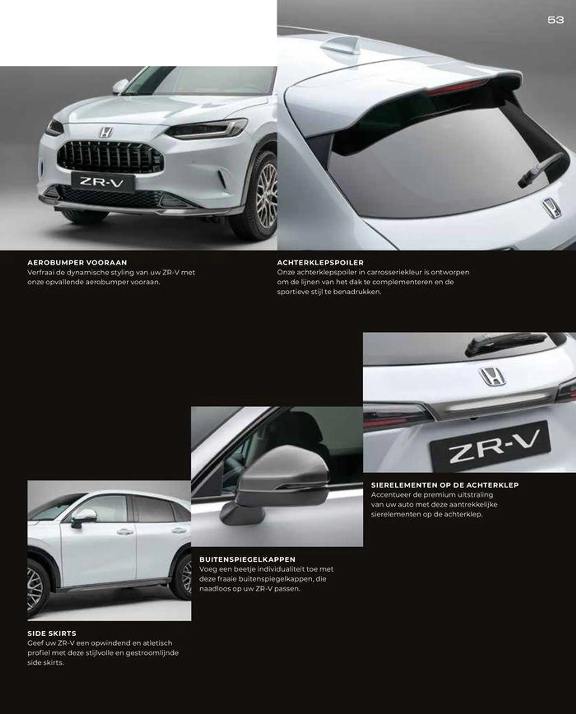 Honda ZR-V e:HEV — Brochure van 7 oktober tot 31 augustus 2024 - Folder pagina 53