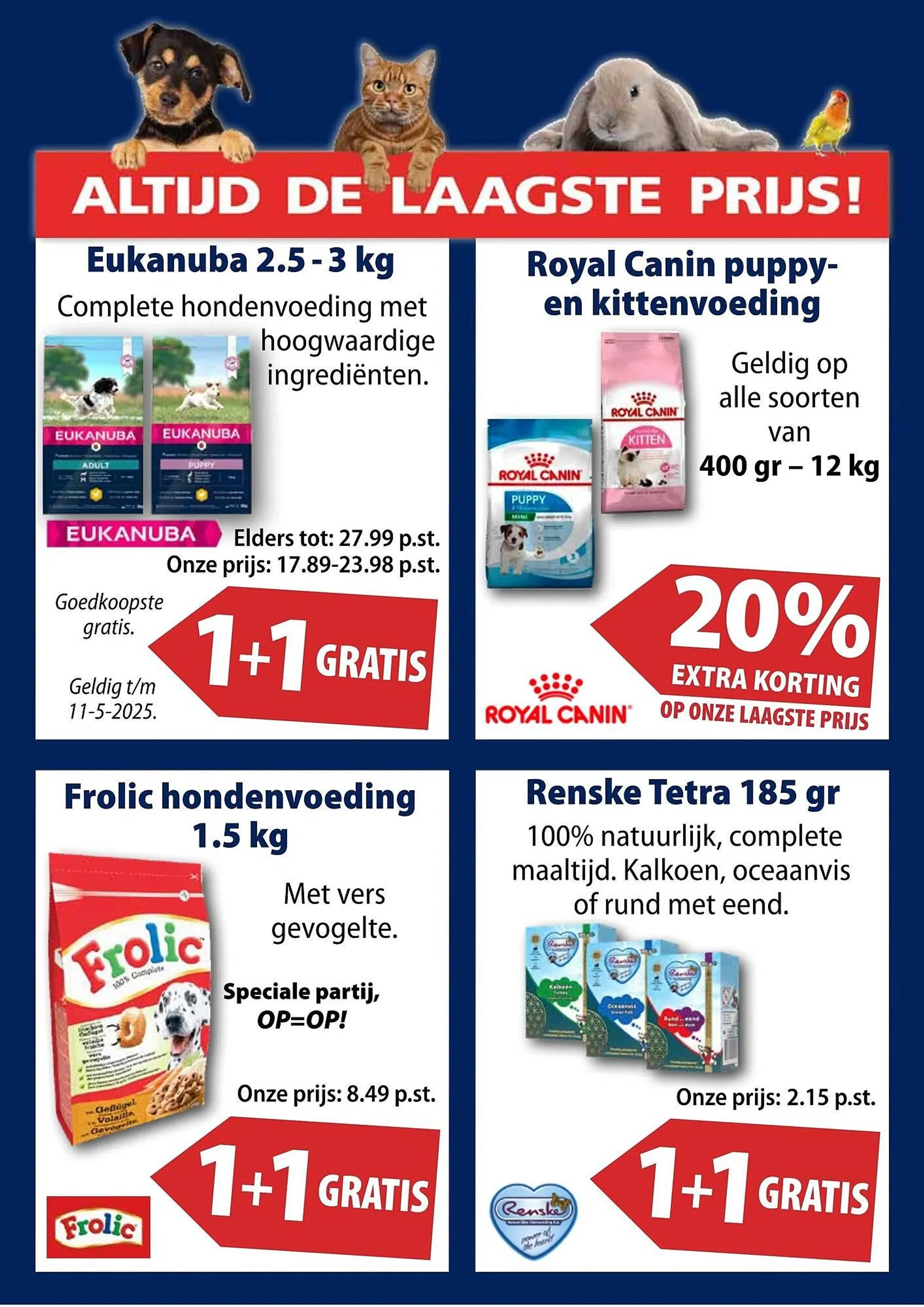 Huisdier Voordeelshop folder van 3 mei tot 20 mei 2025 - Folder pagina 4