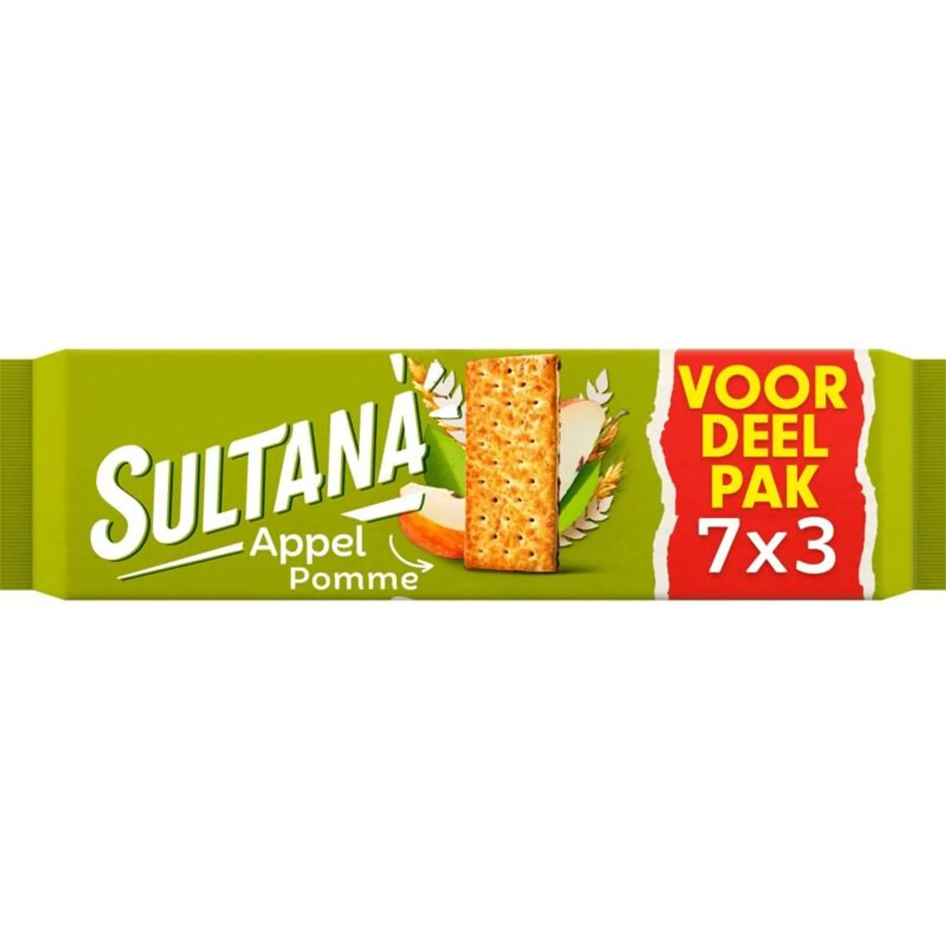 Sultana Fruitbiscuit appel voordeelpak