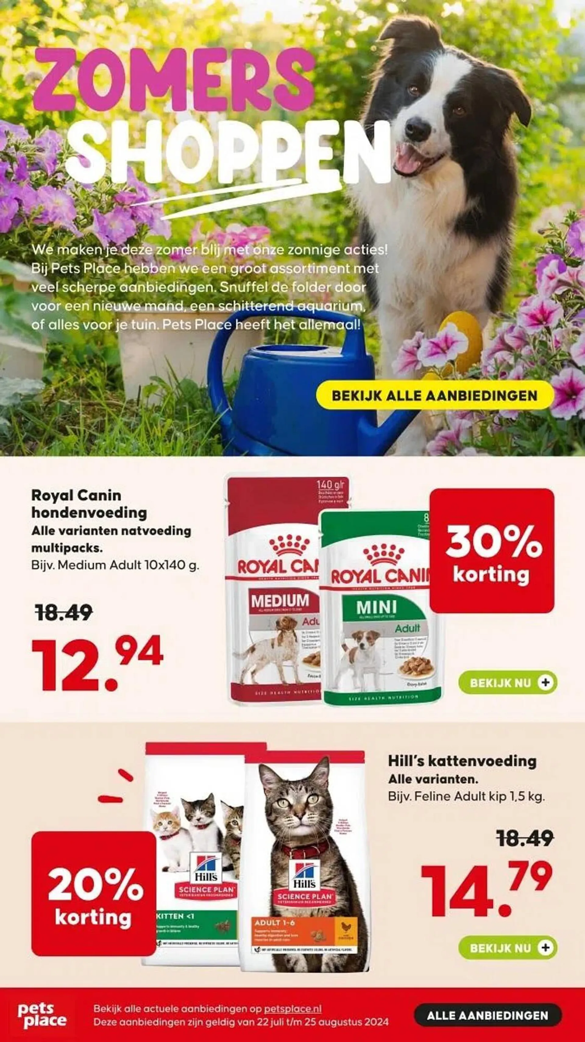 Pets Place folder van 22 juli tot 22 juli 2024 - Folder pagina 2