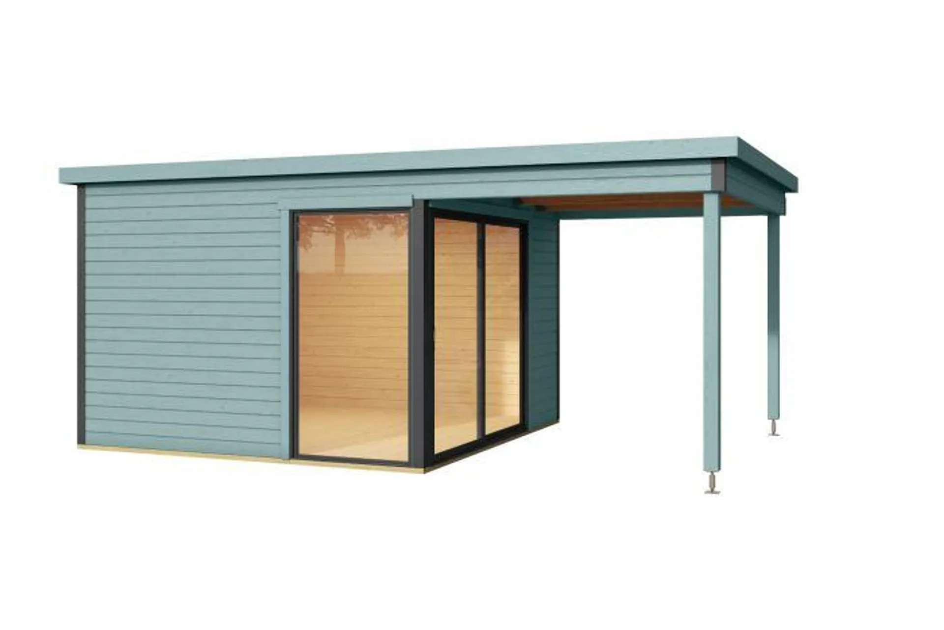 Lasita Maja Tuinhuis Domeo 2 Glaciergreen/Anthracite