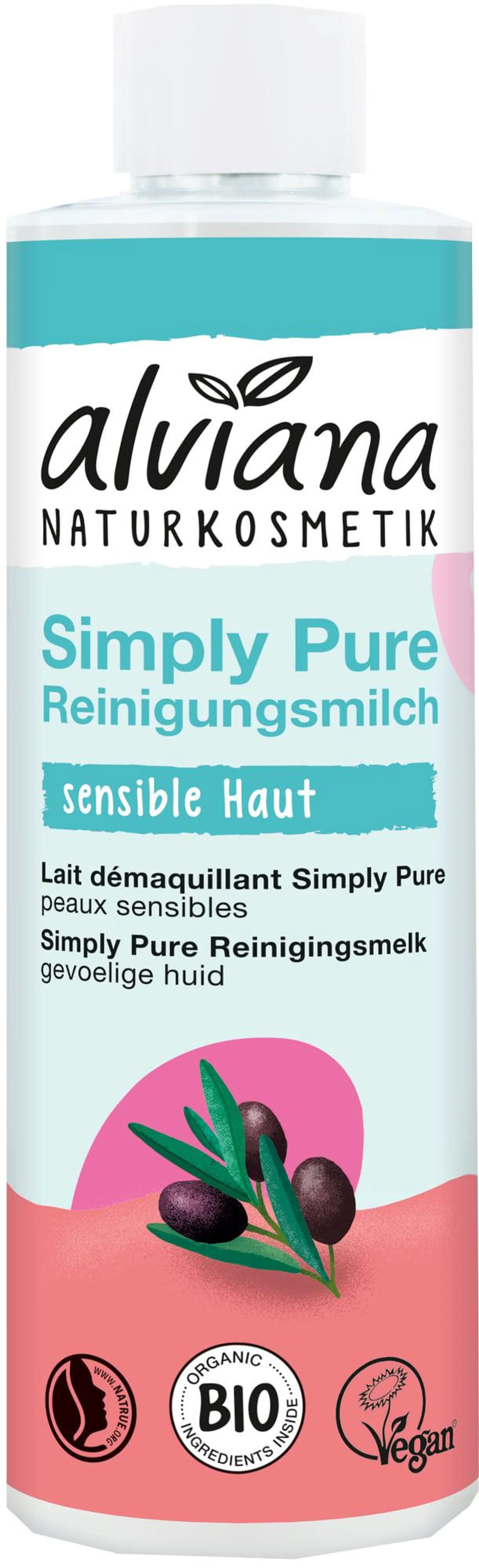 Alviana Simply Pure Bio Cleasing Milk 200ml