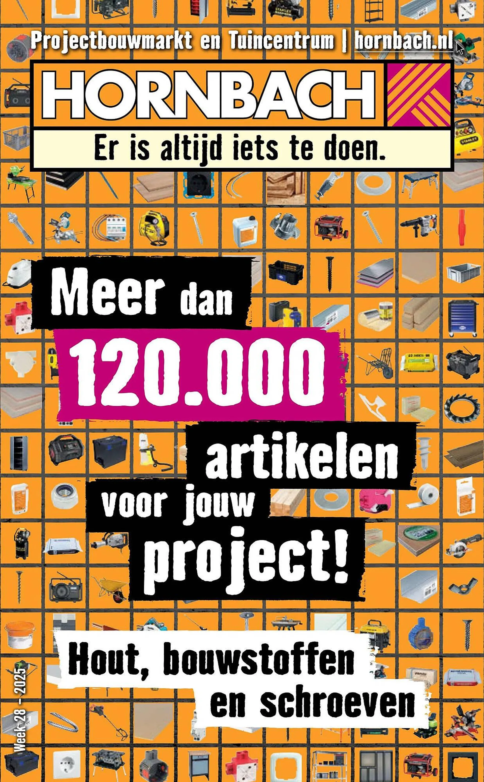 Hornbach folder van 10 juli tot 24 augustus 2025 - Folder pagina 1
