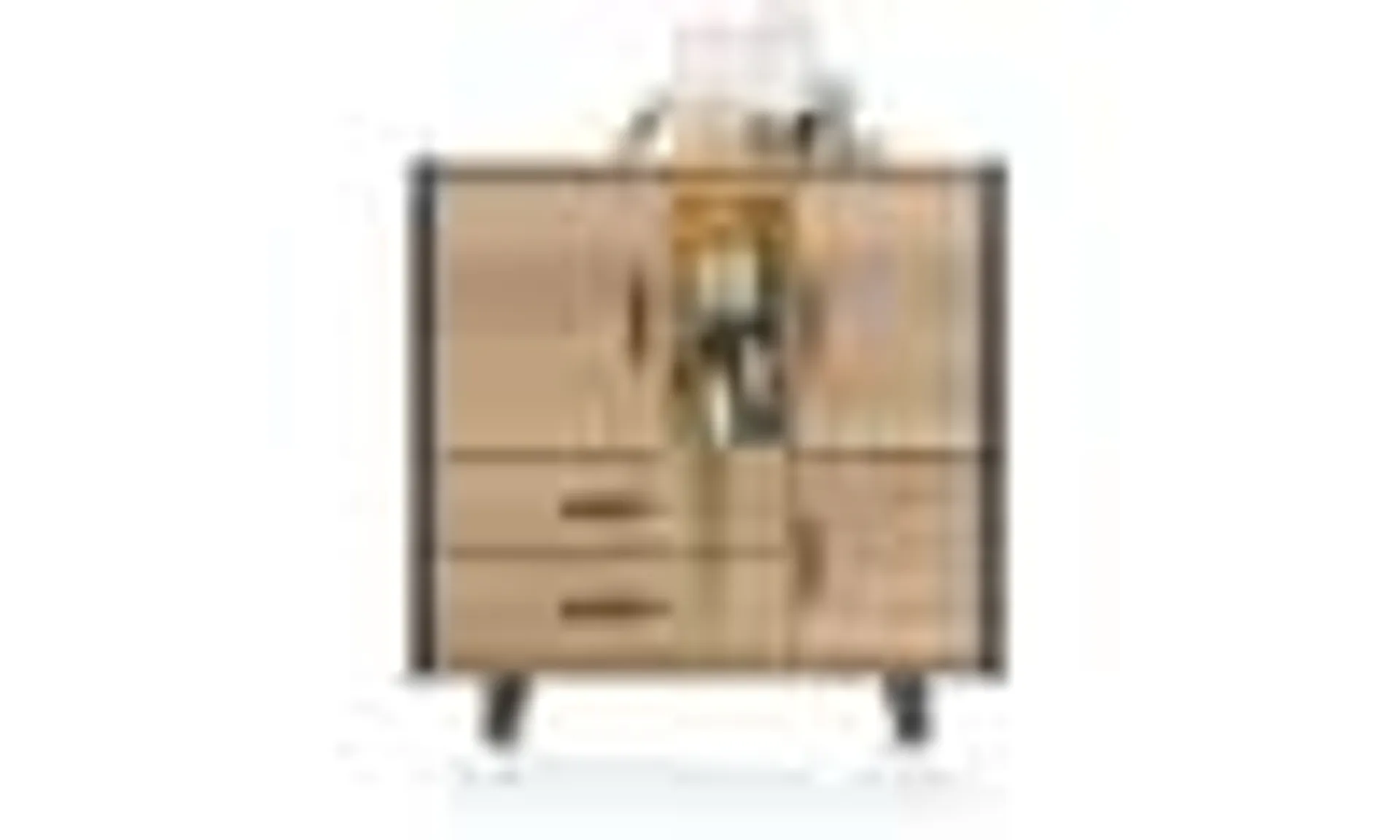 highboard 3-deuren + 2-laden + 2-niches (+ LED) - highboard 3-deuren + 2-laden + 2-niches (+ LED)