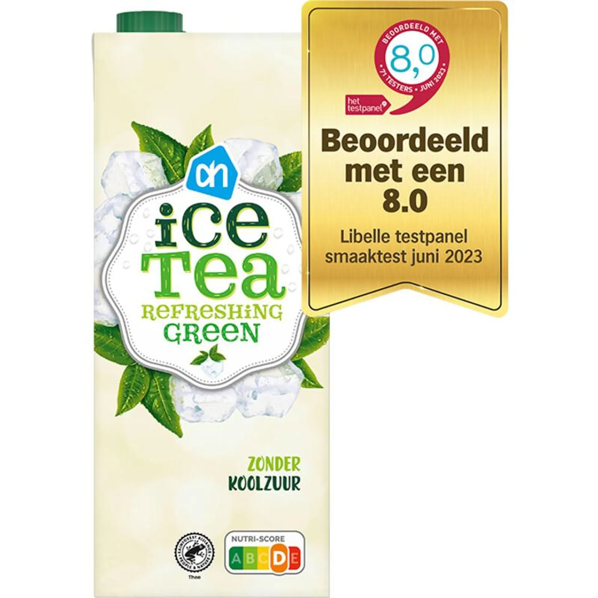 AH Ice tea refreshing green zonder koolzuur