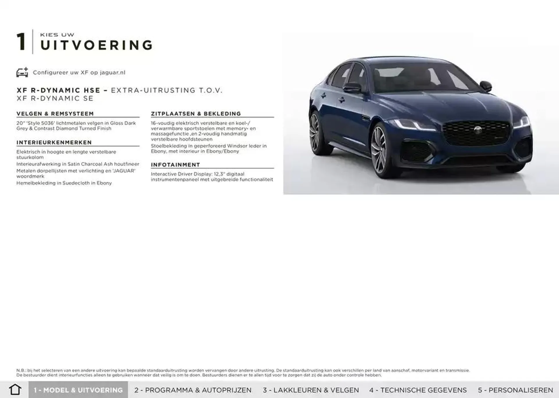  Jaguar XF van 20 november tot 30 juni 2025 - Folder pagina 7