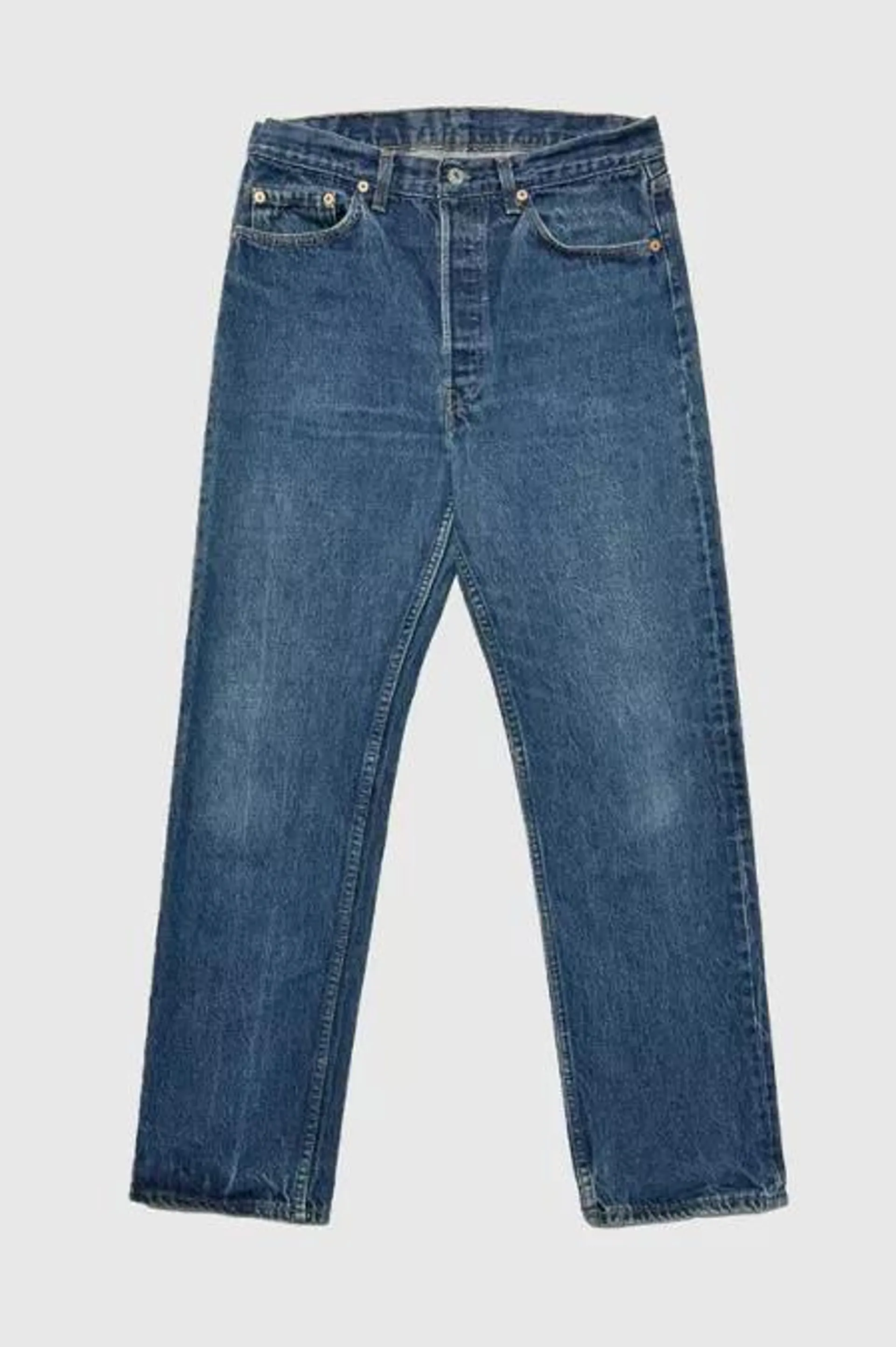 Vintage 1980’s Levi’s® USA 501XX Medium Wash Denim Jeans