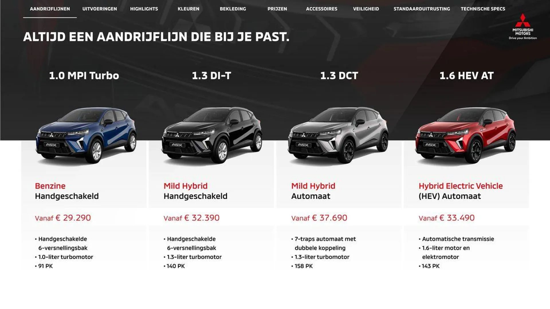 Mitsubishi Asx! van 9 augustus tot 9 augustus 2025 - Folder pagina 3