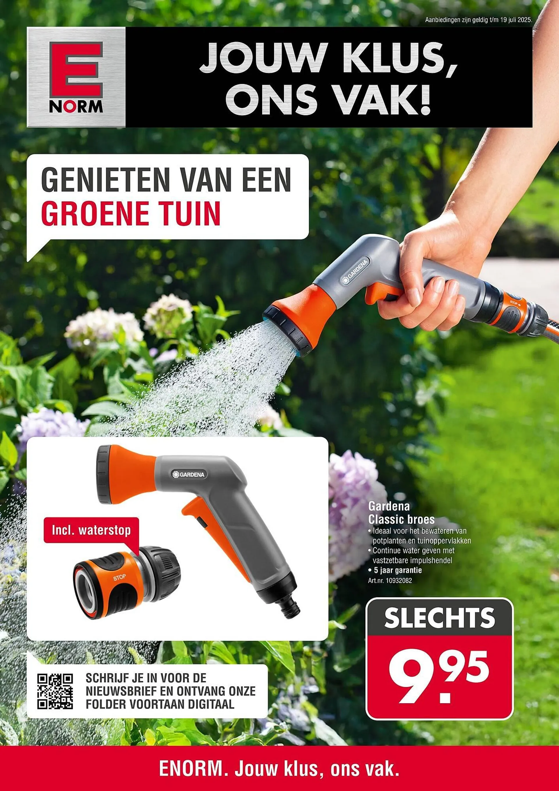 Enorm folder van 22 juni tot 19 juli 2025 - Folder pagina 1