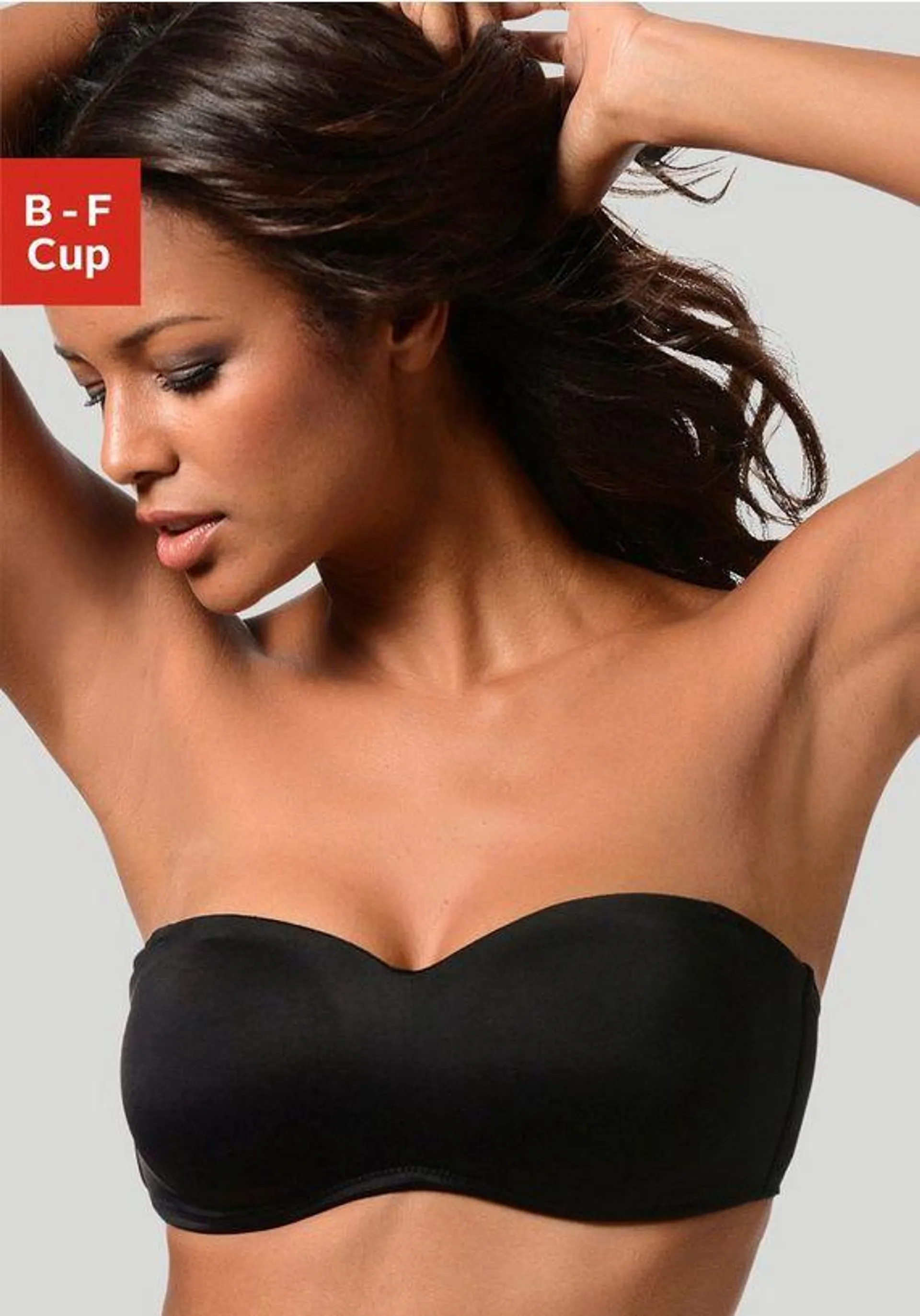 Lascana T-shirt-bh met zachte cups en afneembare bandjes, basic dessous