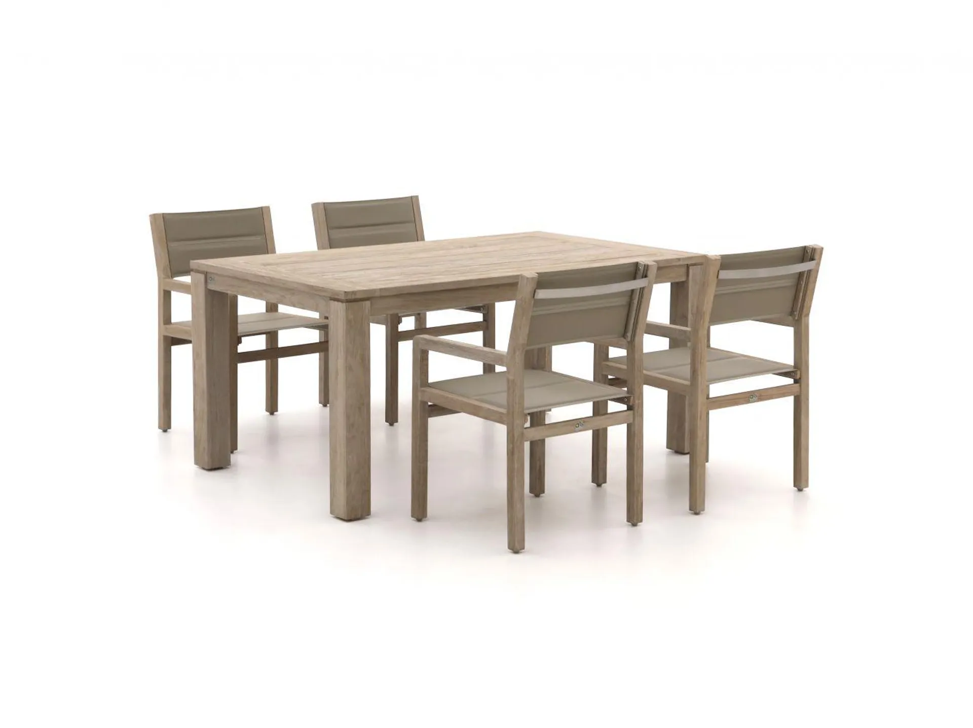 Apple Bee Del Mar 170cm dining tuinset 5-delig