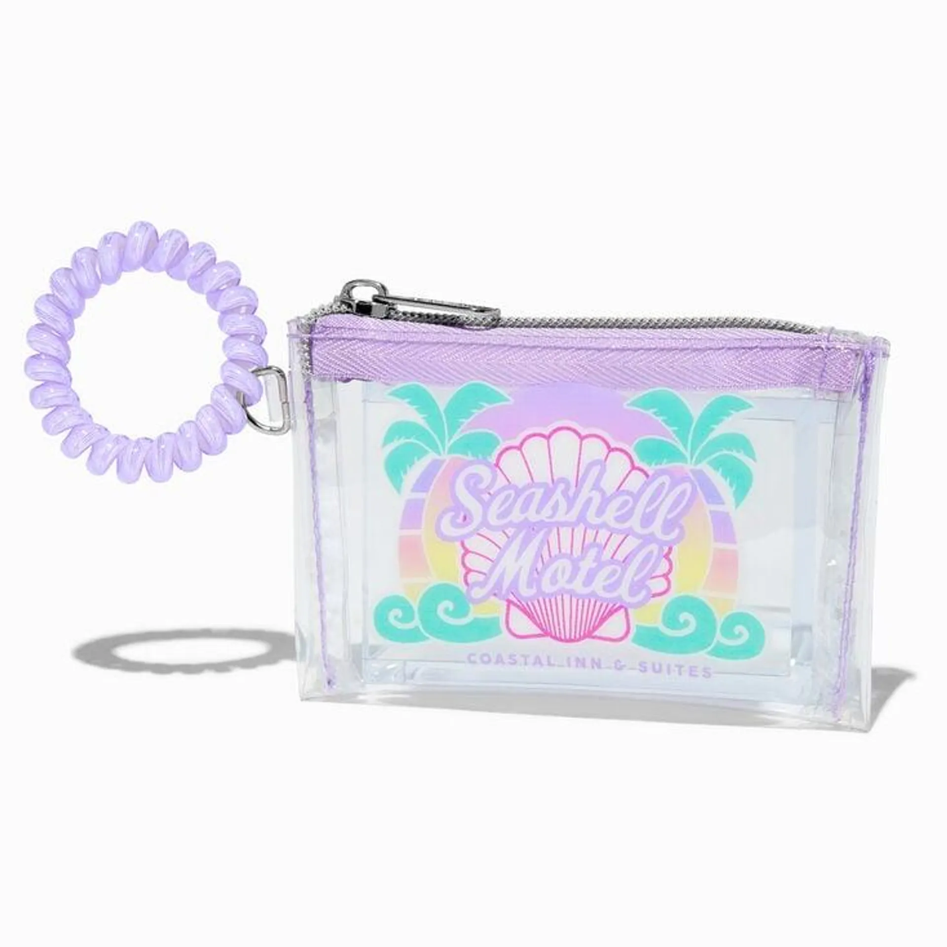 "Seashell Motel" Wristlet Coin Purse