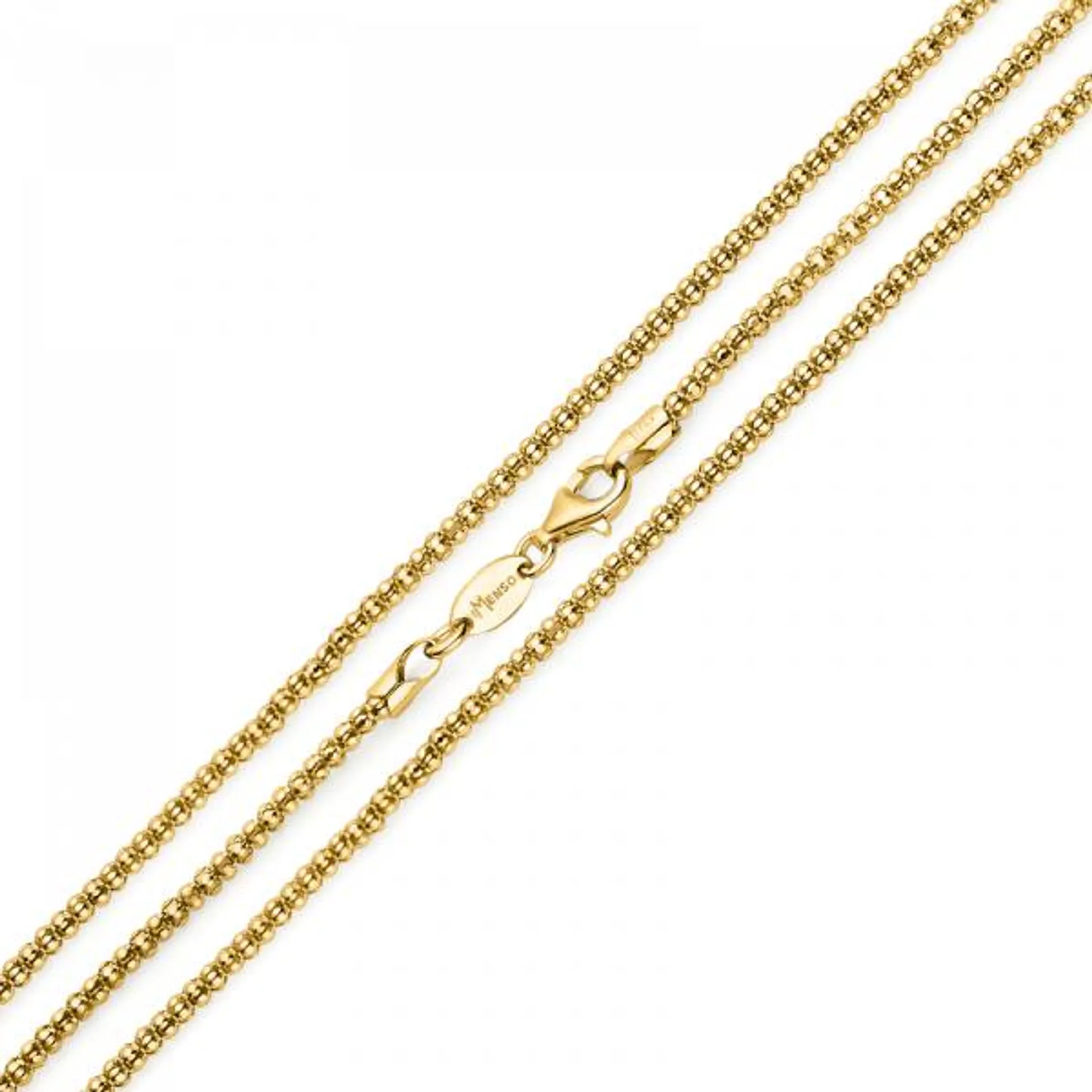 MY iMenso "diabomba" necklace (925/gold-plated 1M) (choose your size)