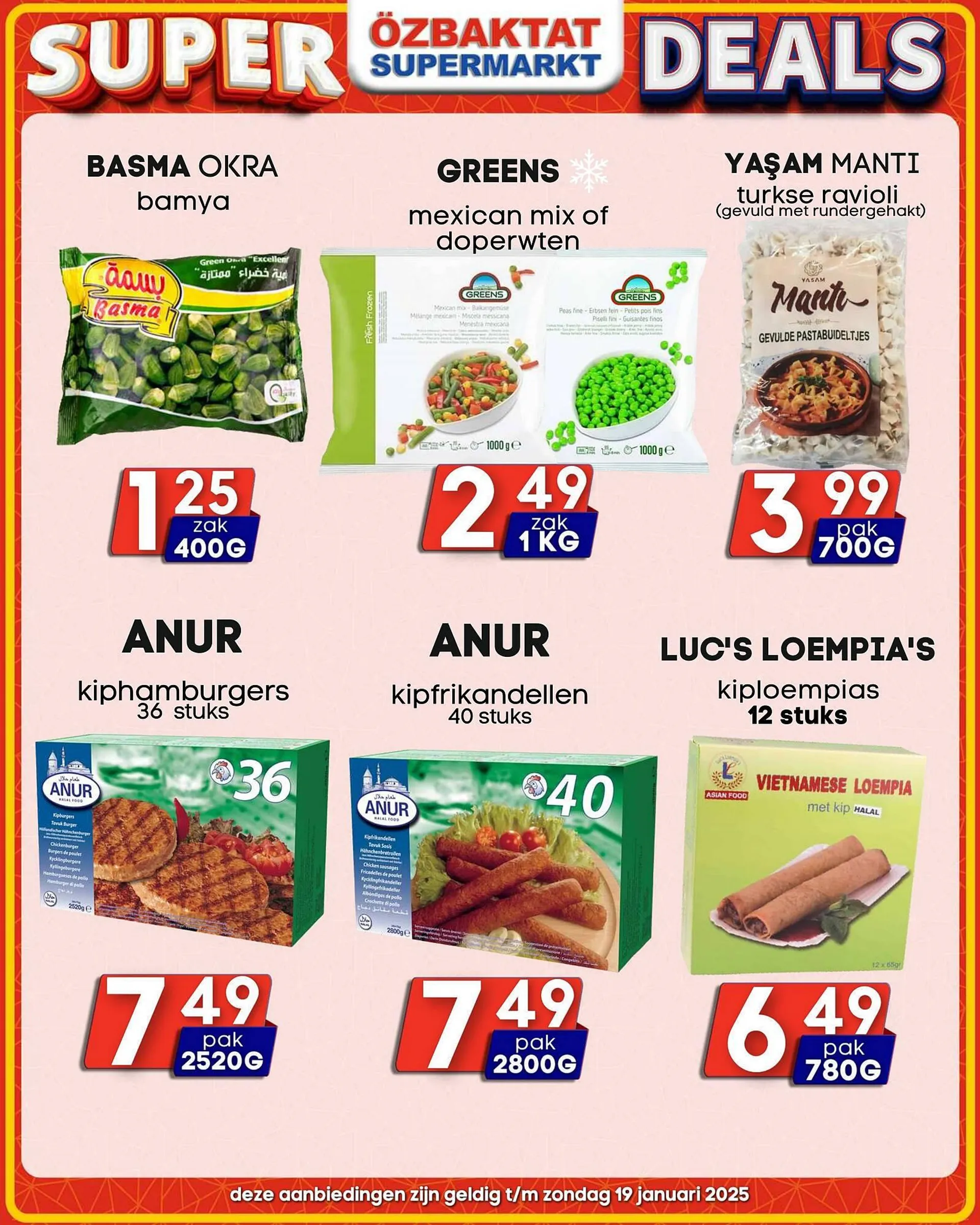 Özbaktat Supermarkt folder van 26 november tot 19 januari 2025 - Folder pagina 20