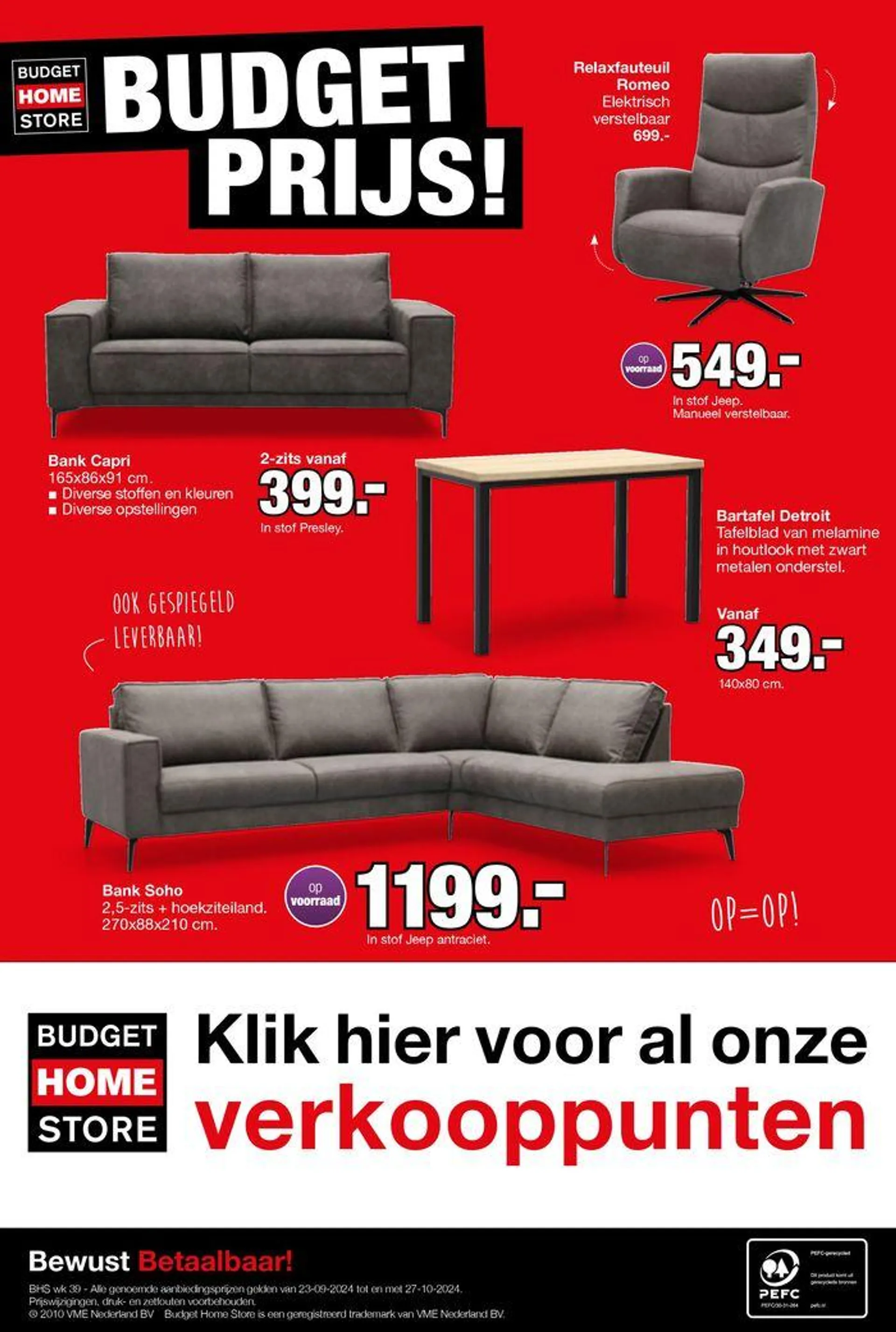 Budget Home Store folder van 24 september tot 8 oktober 2024 - Folder pagina 12