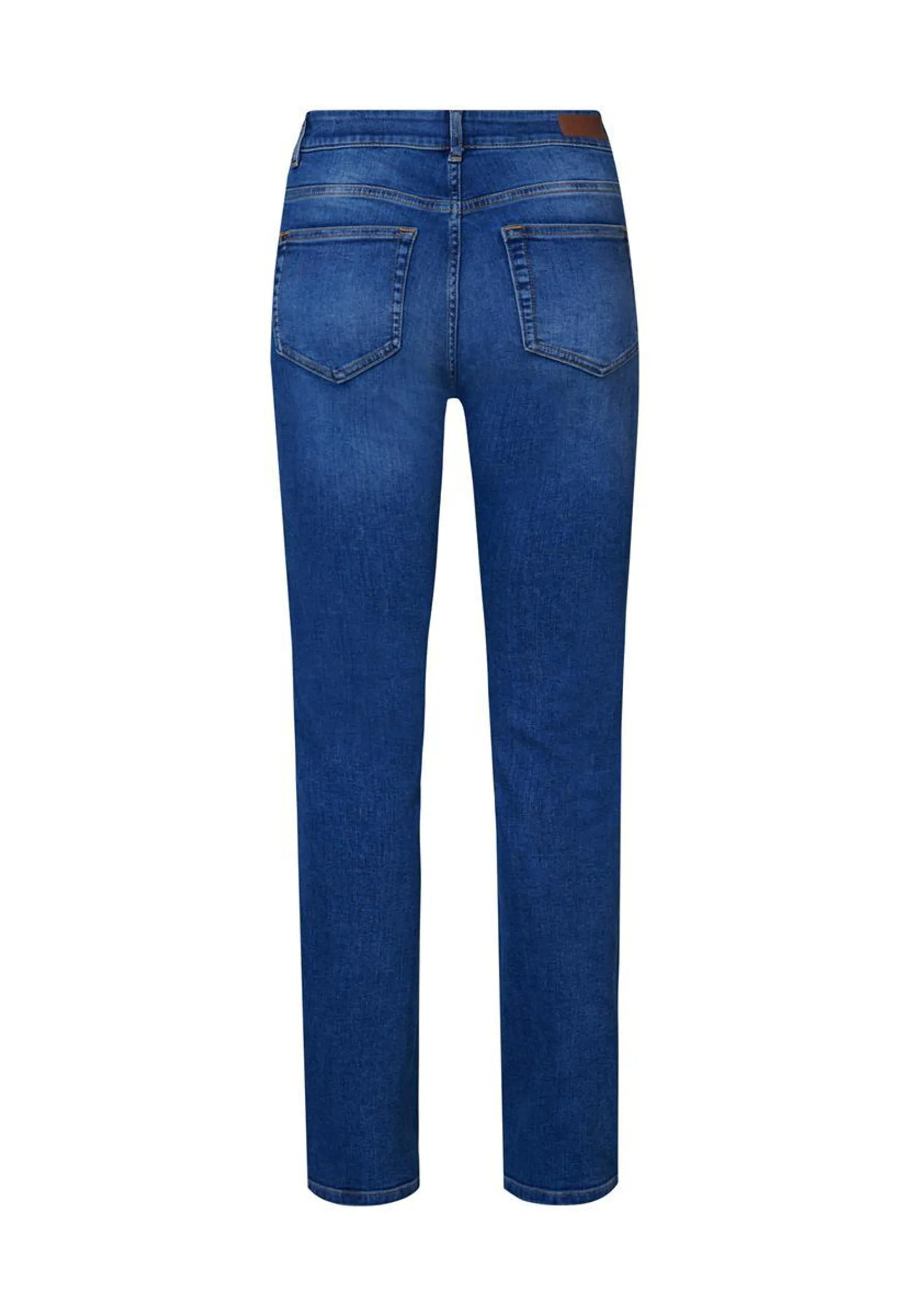 Jeans straight fit blauw 36"