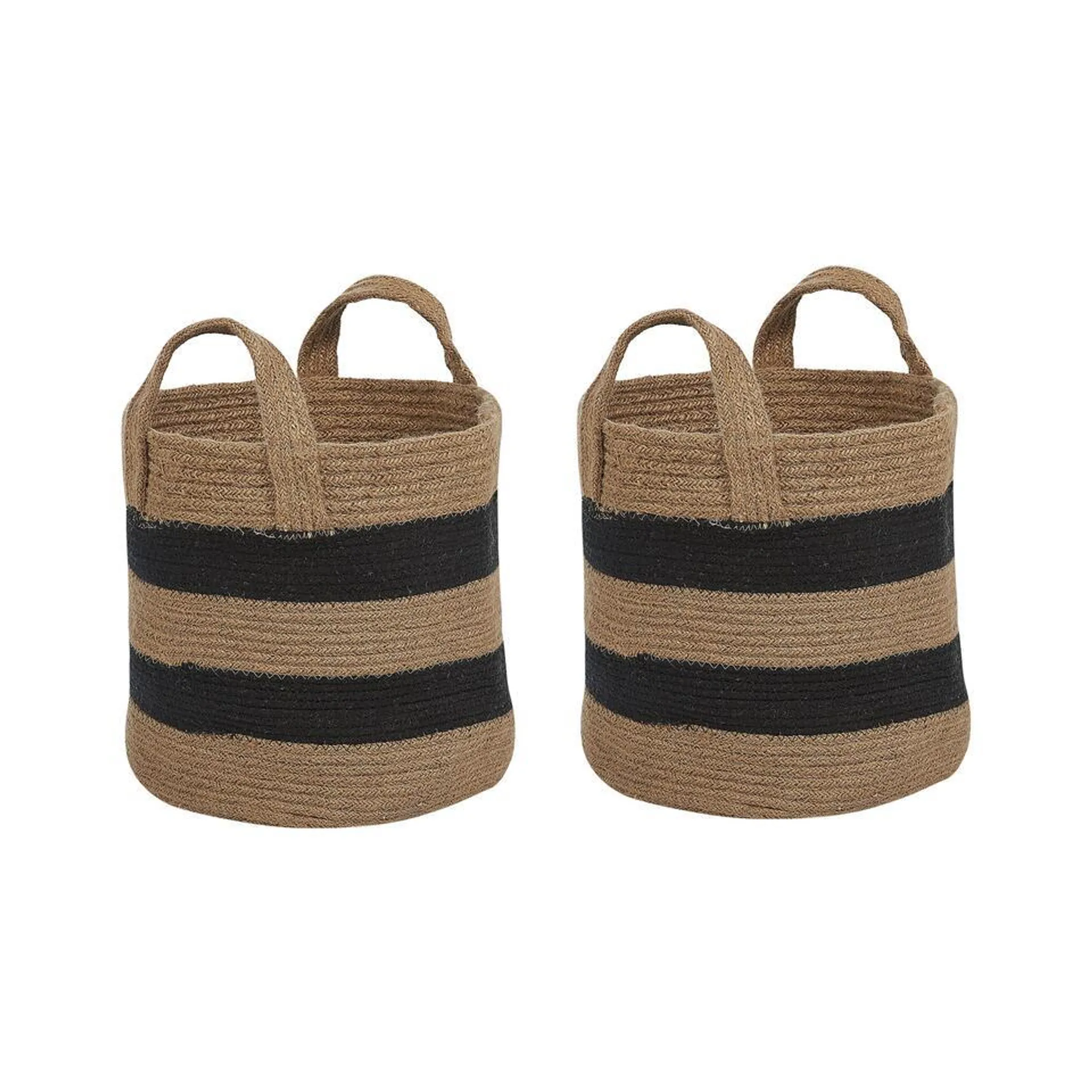 GEREDE - Mand set van 2 - Beige - Jute