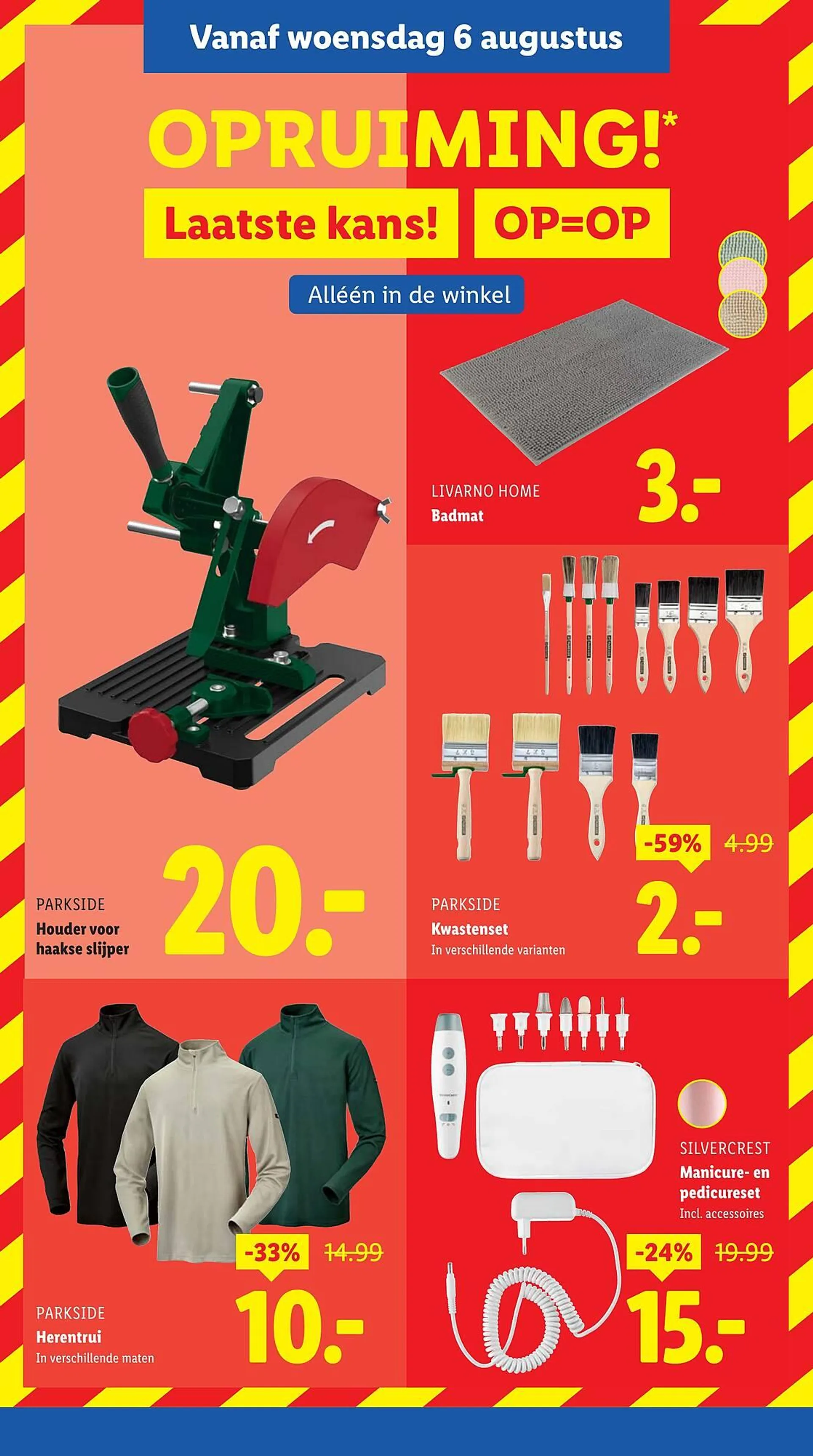 Lidl folder van 4 augustus tot 10 augustus 2025 - Folder pagina 33