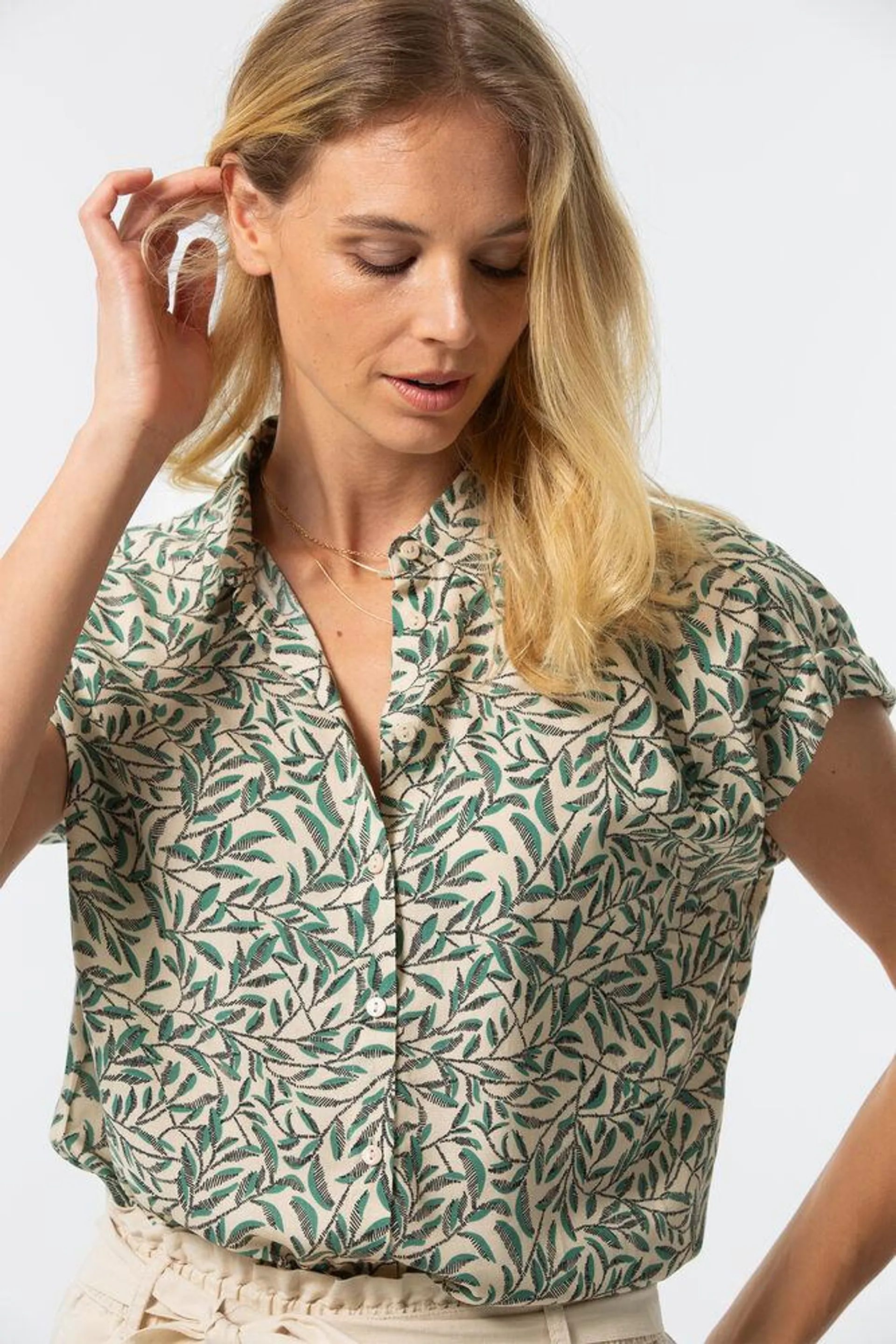 tripper blouse met print