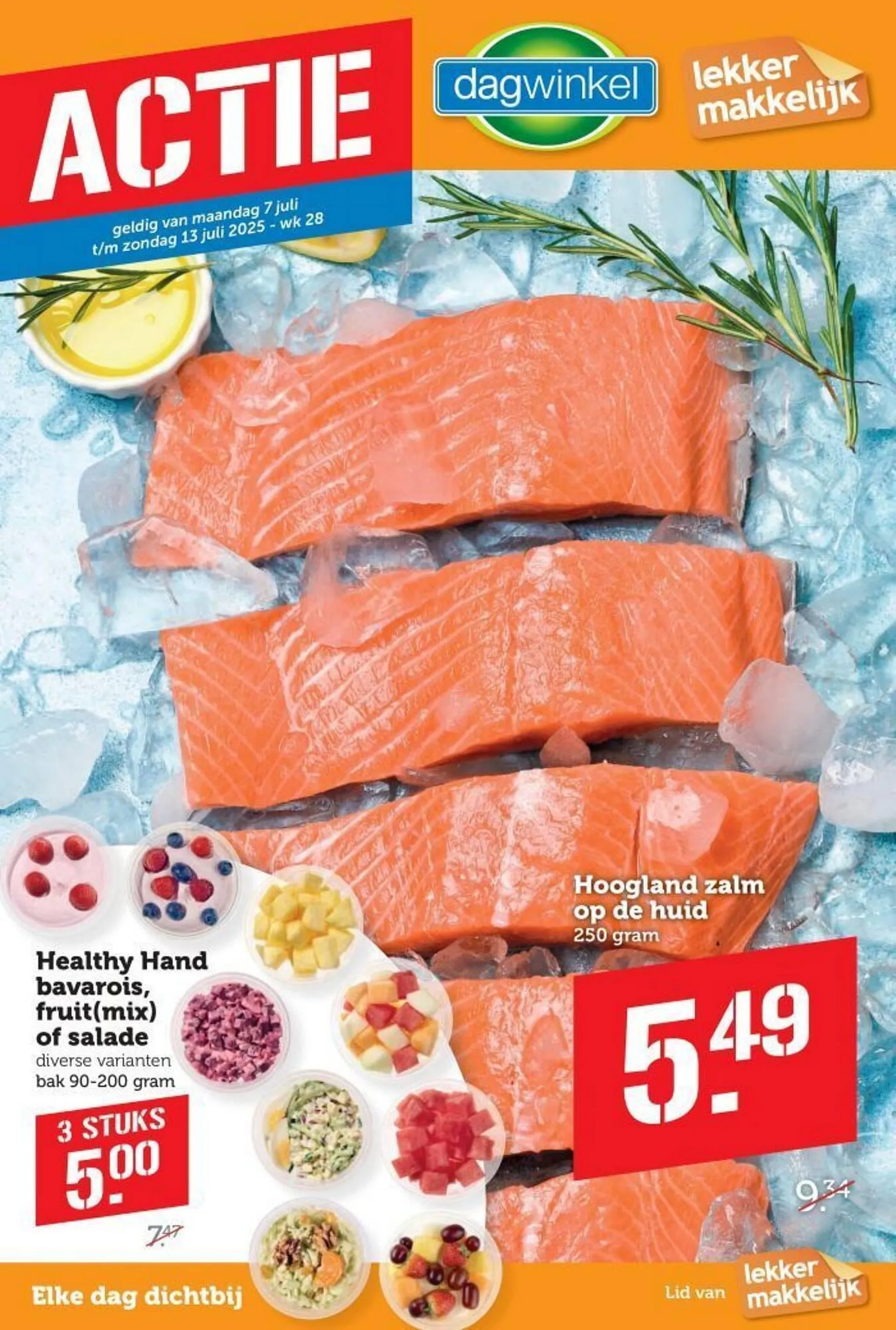 Lekker Makkelijk folder van 7 juli tot 13 juli 2025 - Folder pagina 1