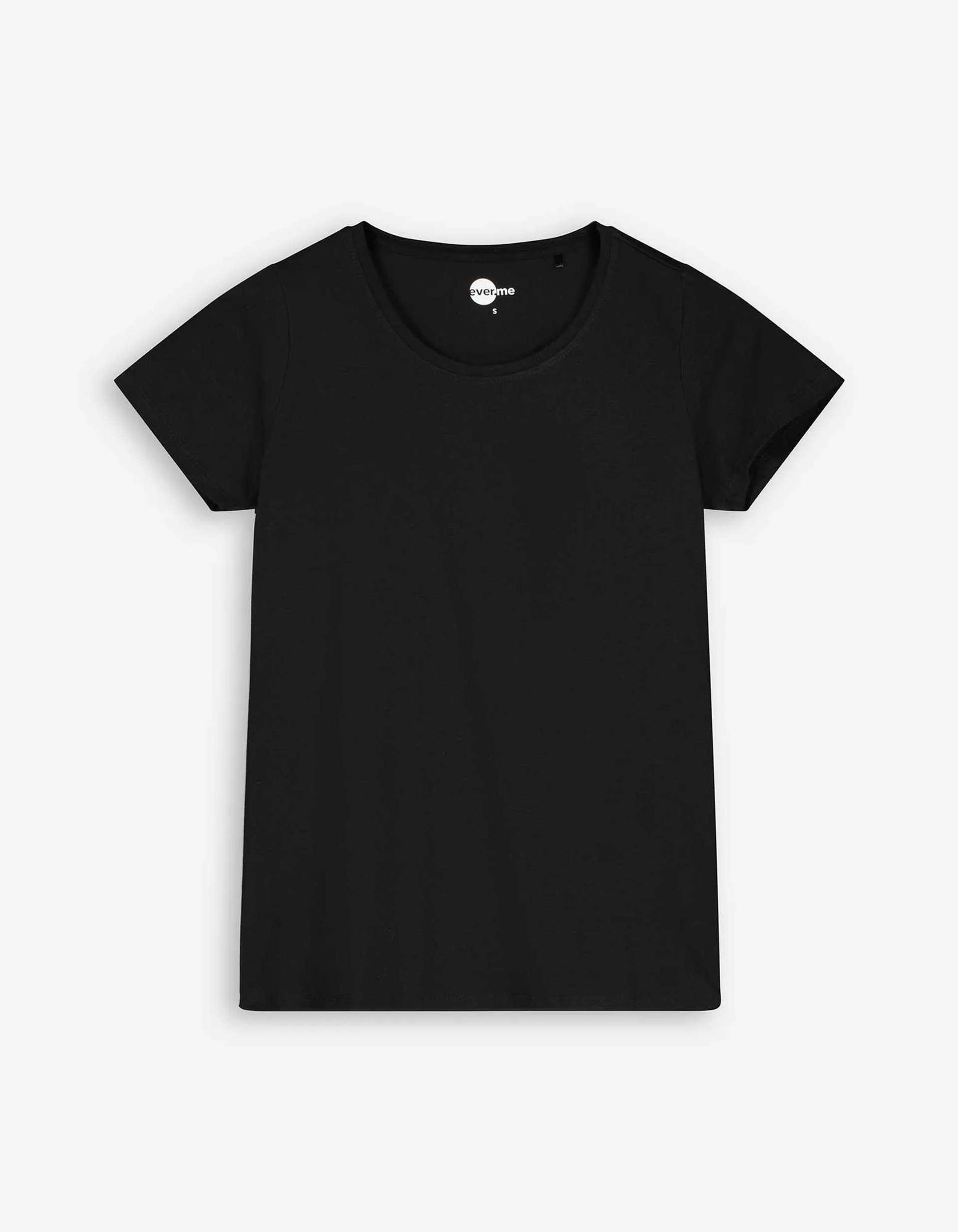 T-shirt - Basis - zwart