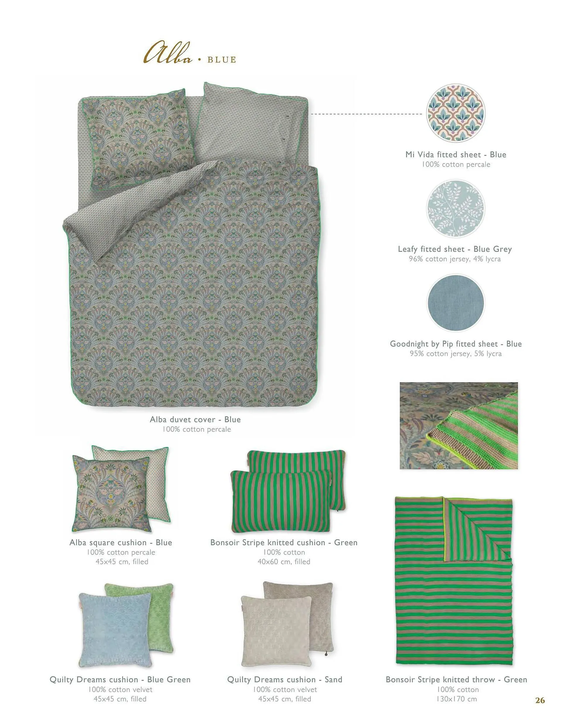 Pip Studio Bed & Bath Collection Spring Summer 2024 folder van 1 april tot 30 september 2024 - Folder pagina 27