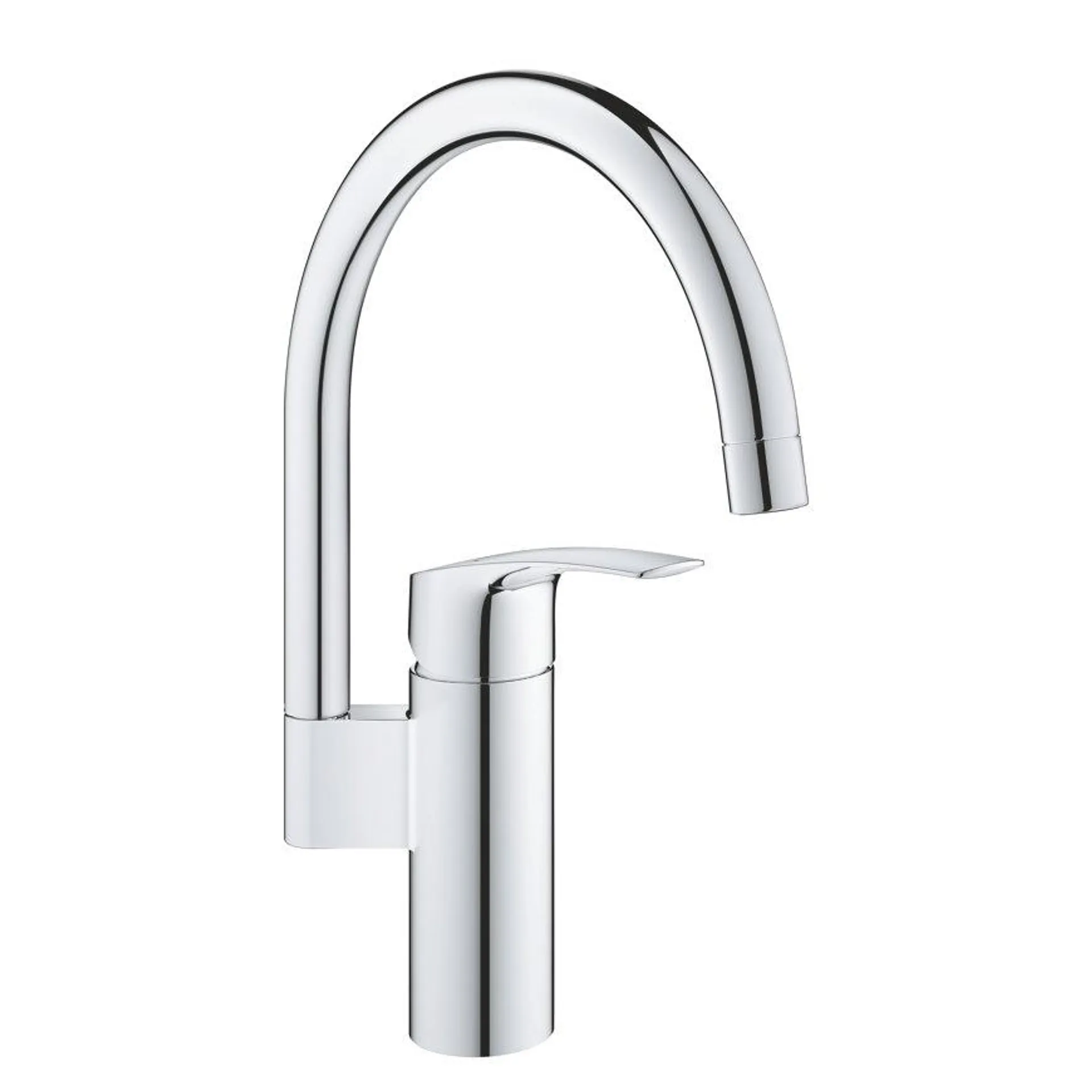 Grohe keukenmengkraan, serie Eurosmart, met hoge uitloop, chroom