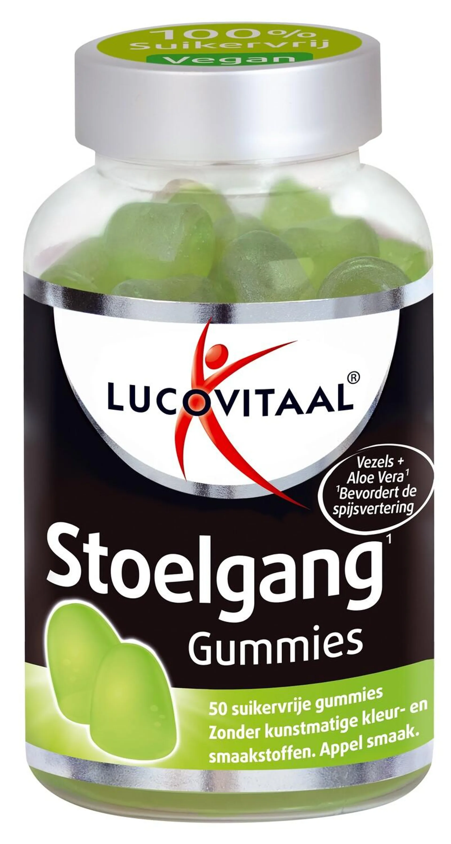 Lucovitaal Stoelgang 50 gummies