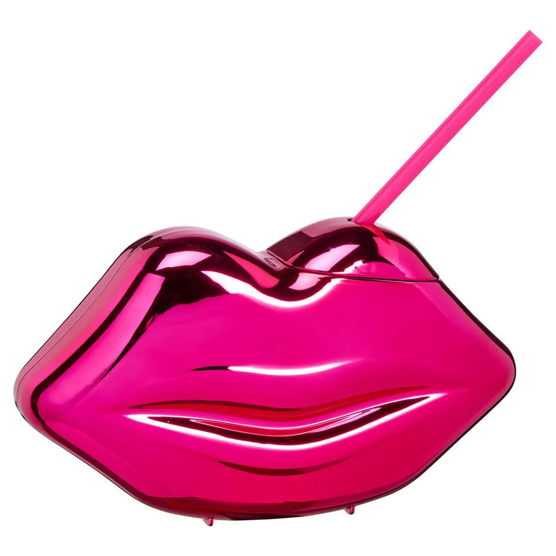 Drinkbeker Lips Fuchsia - 600 ml