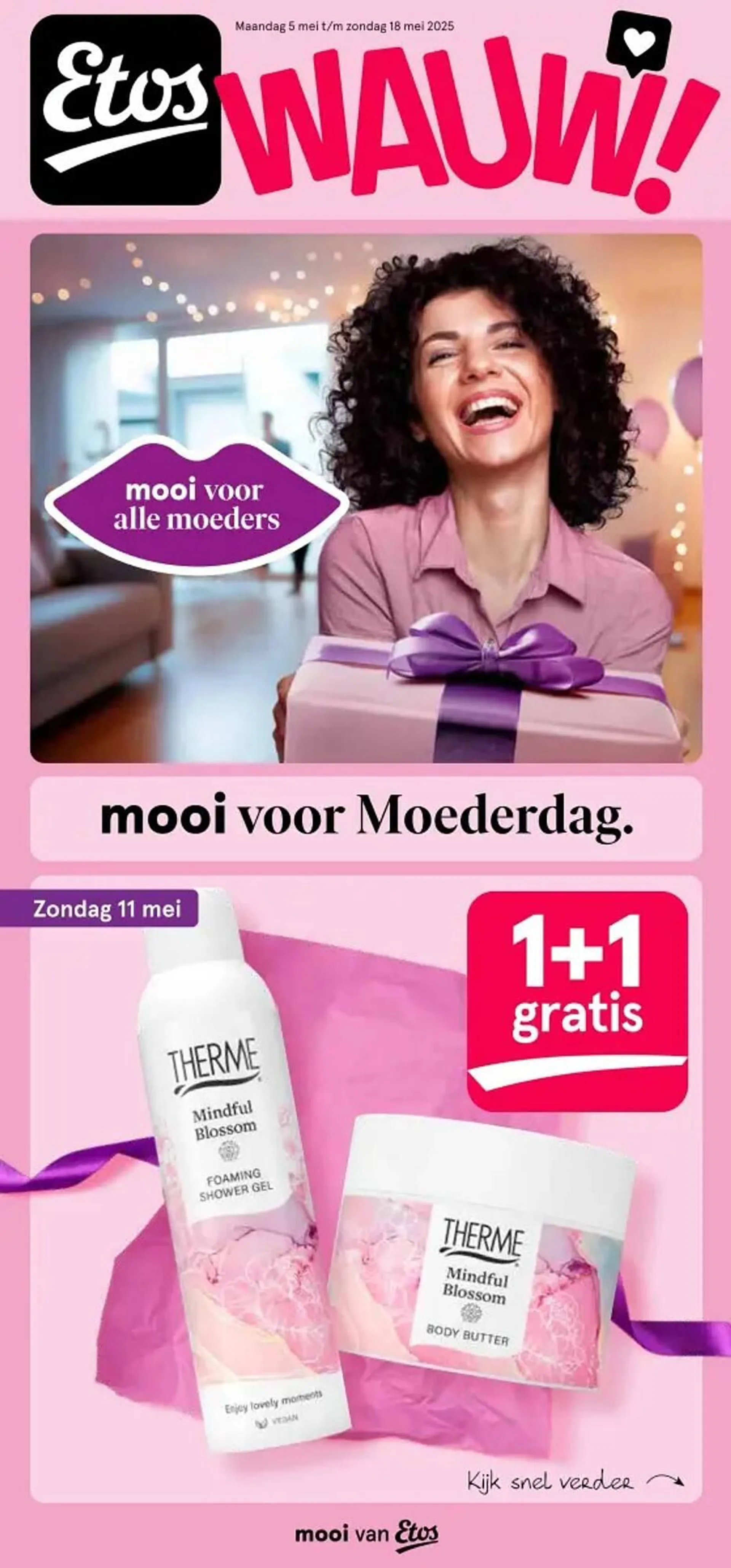 Etos folder van 5 mei tot 18 mei 2025 - Folder pagina 1