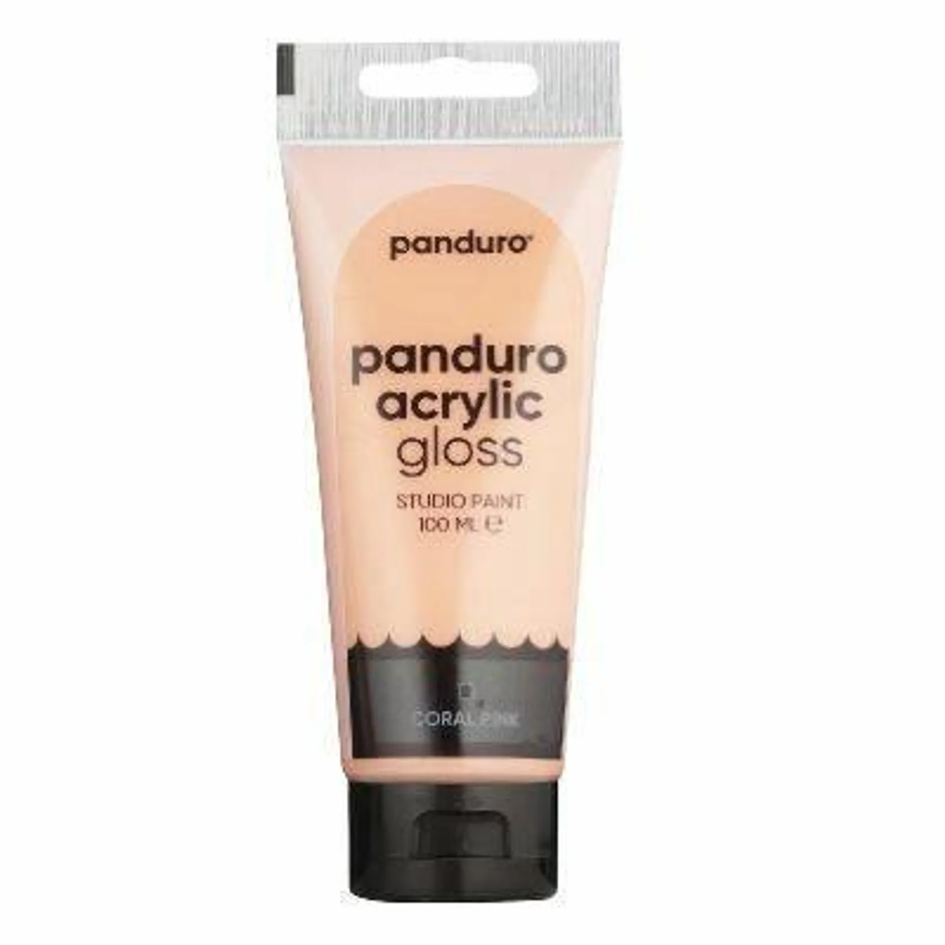 Panduro acrylverf glans - 100 ml - koraalroze